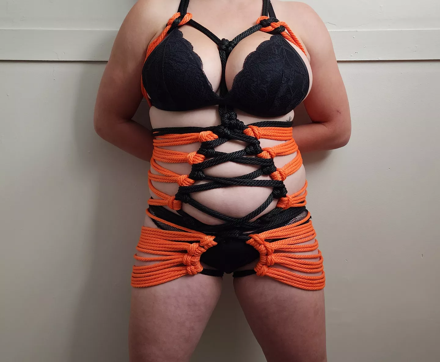 Pumpkin spiced shibari