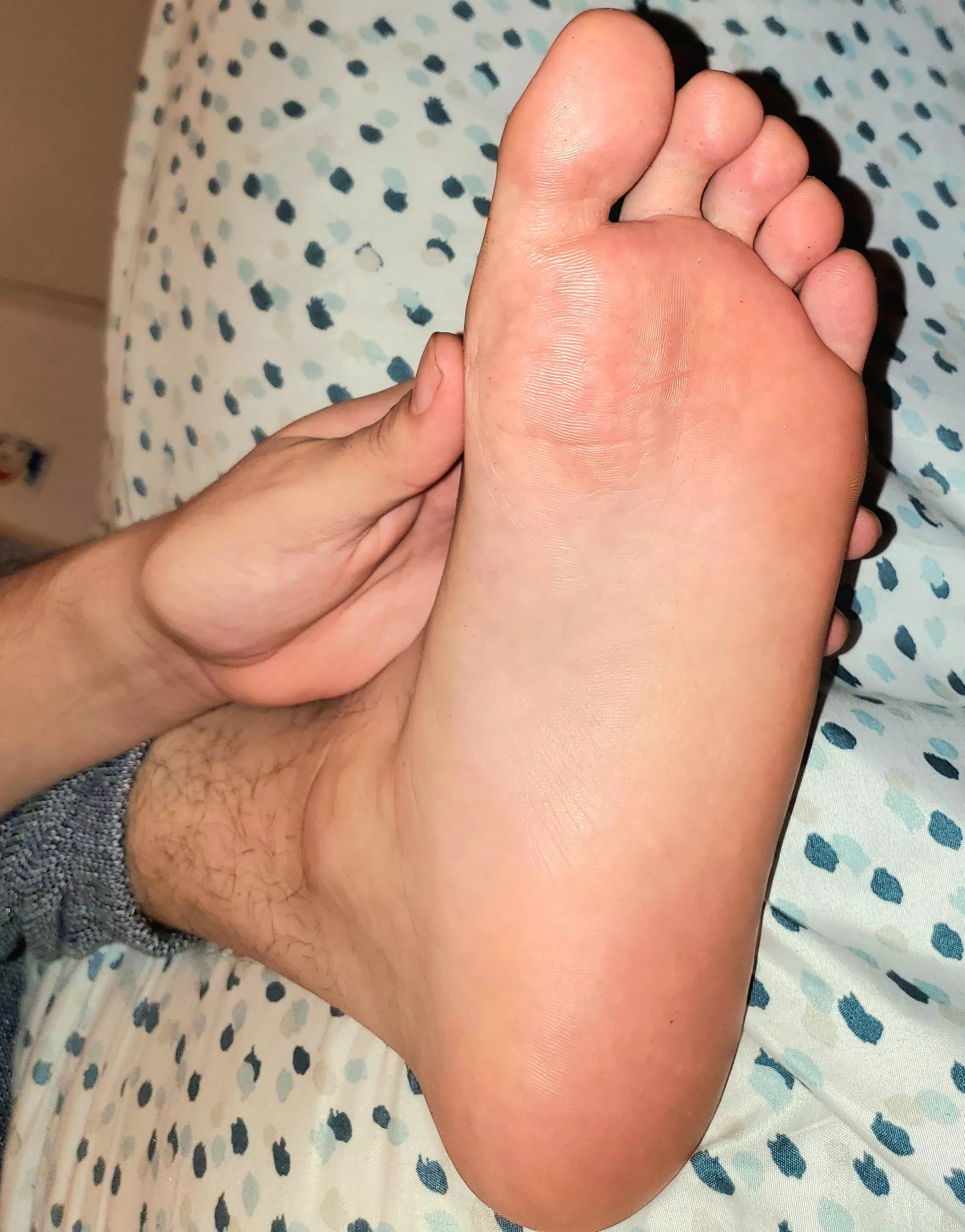 soles and toes