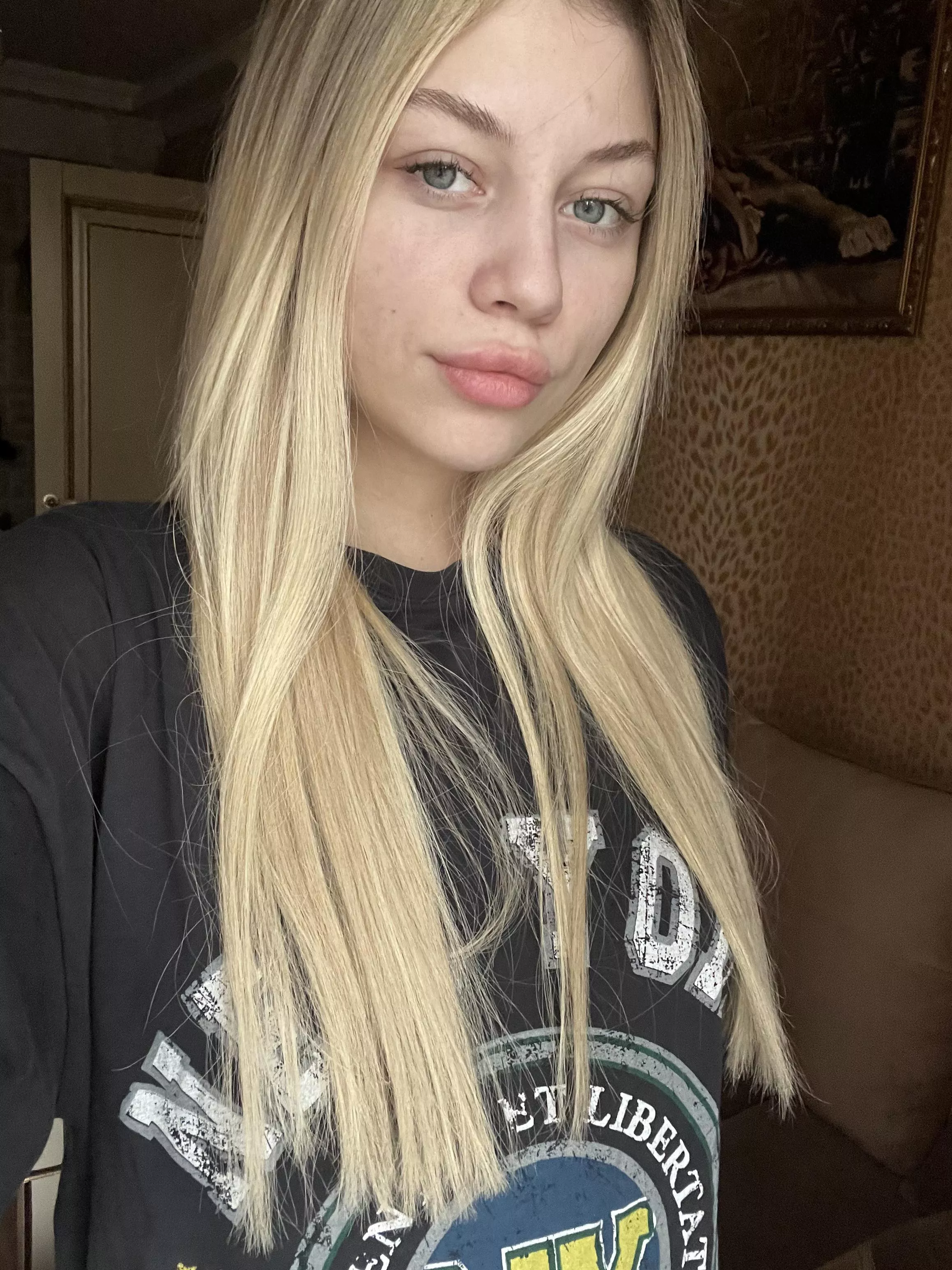 Without makeup, I can be your slut?