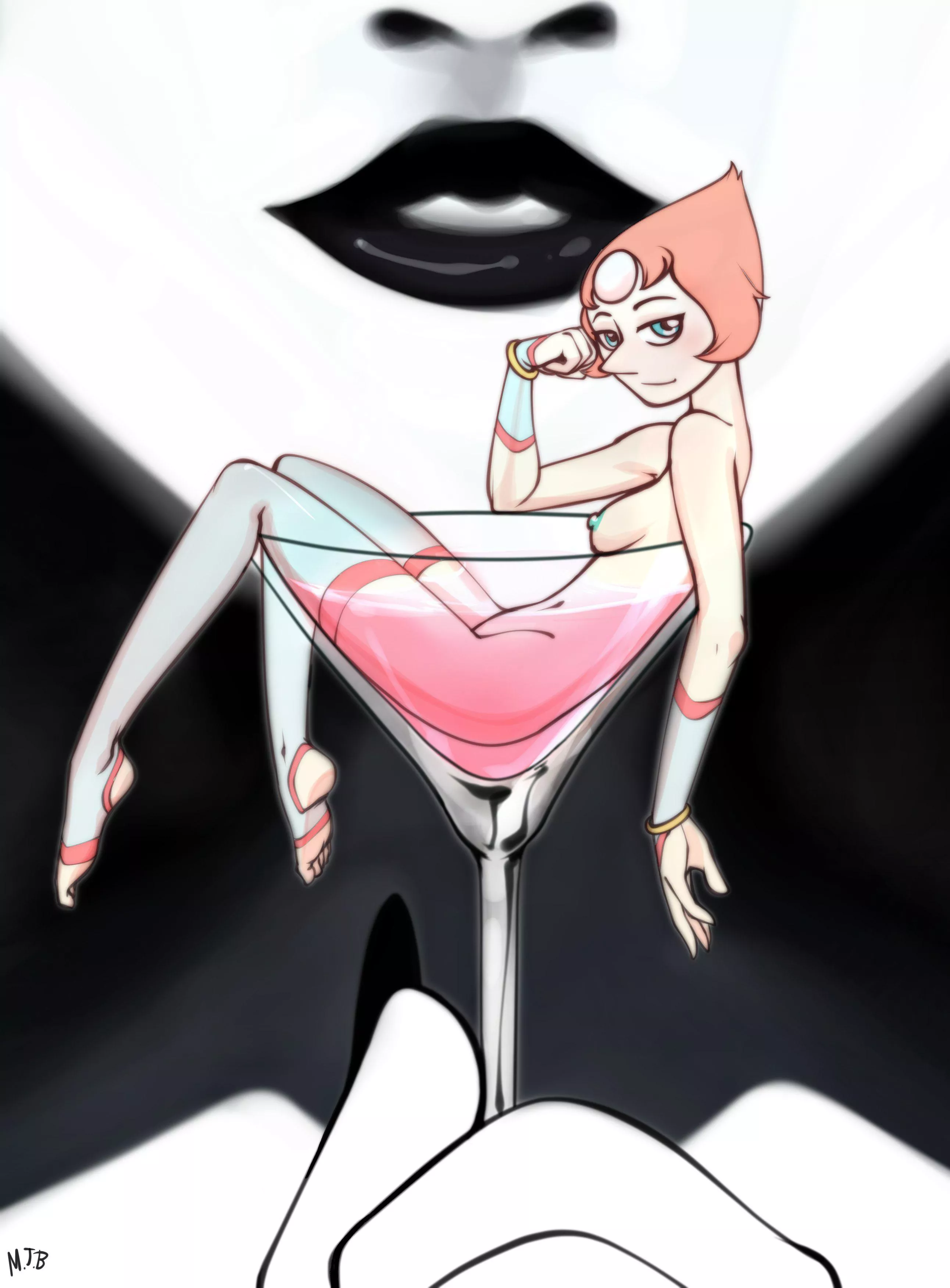 A Pearl cocktail (Art by jellybeansmr)