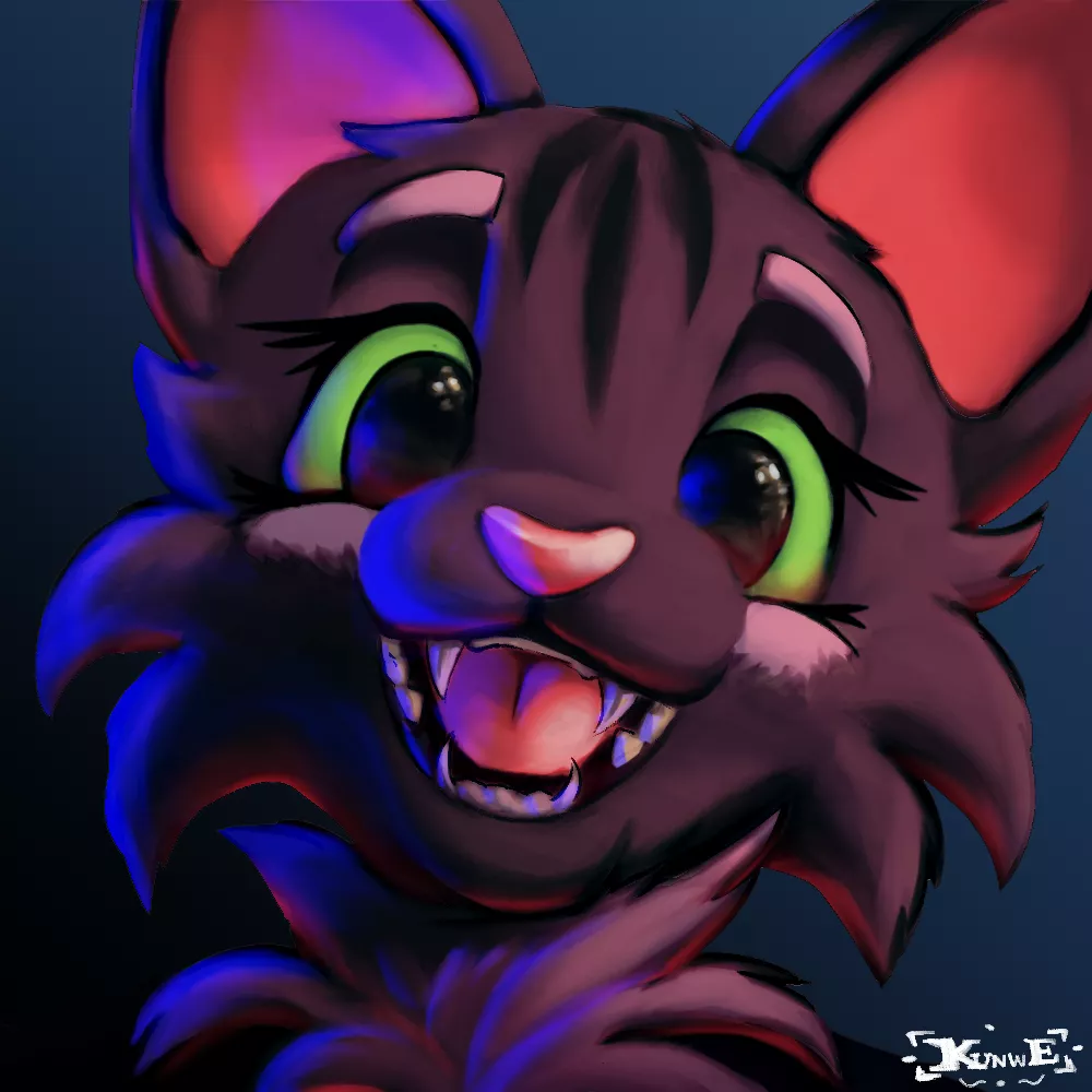 Bday gift icon for my fren :> ( art by me )