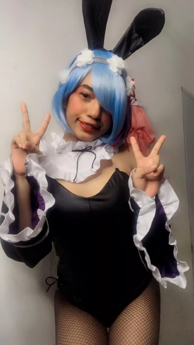 Bunny Rem for a Halloween party! [self]