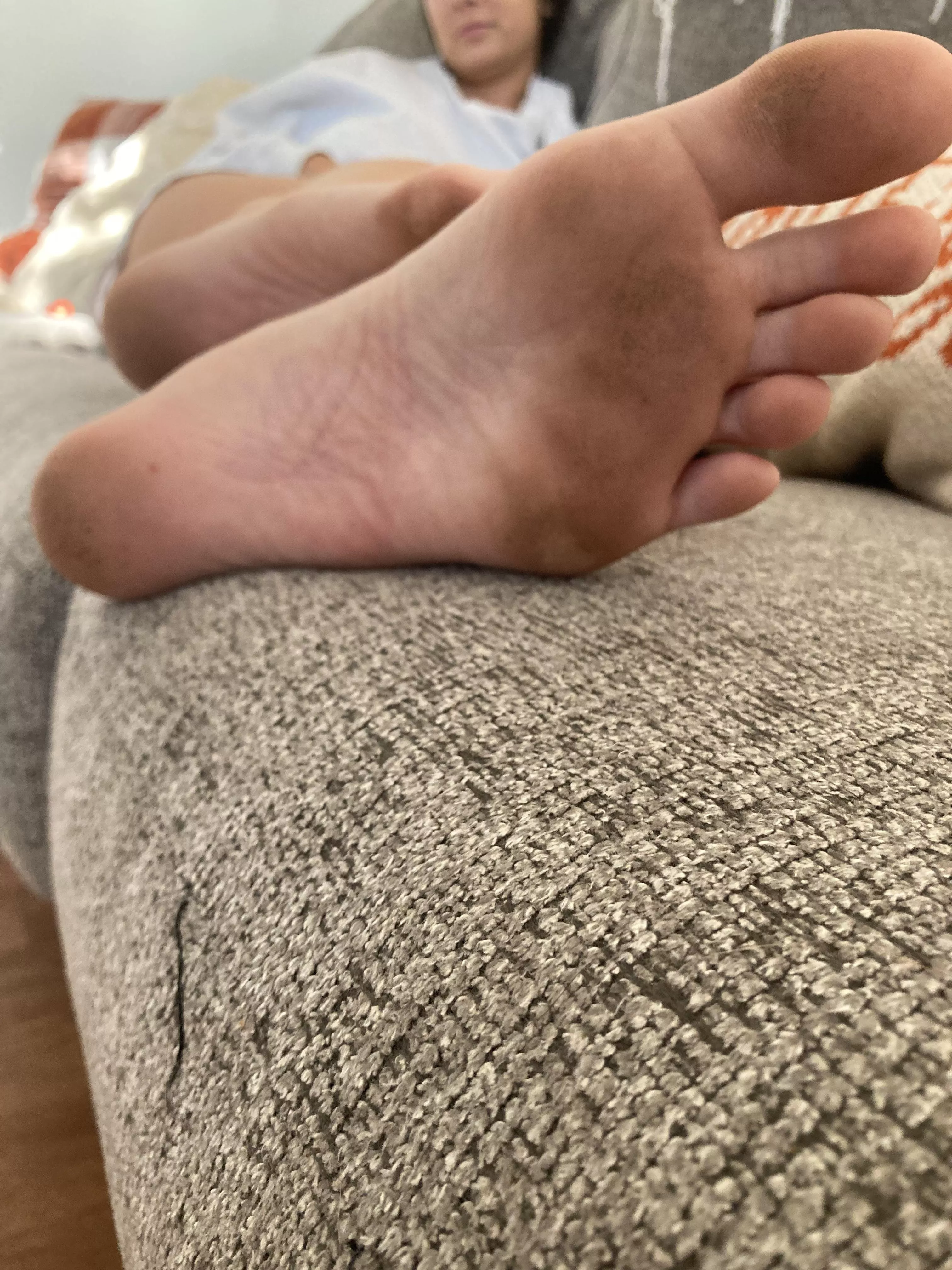 Dirty MILF toes for you