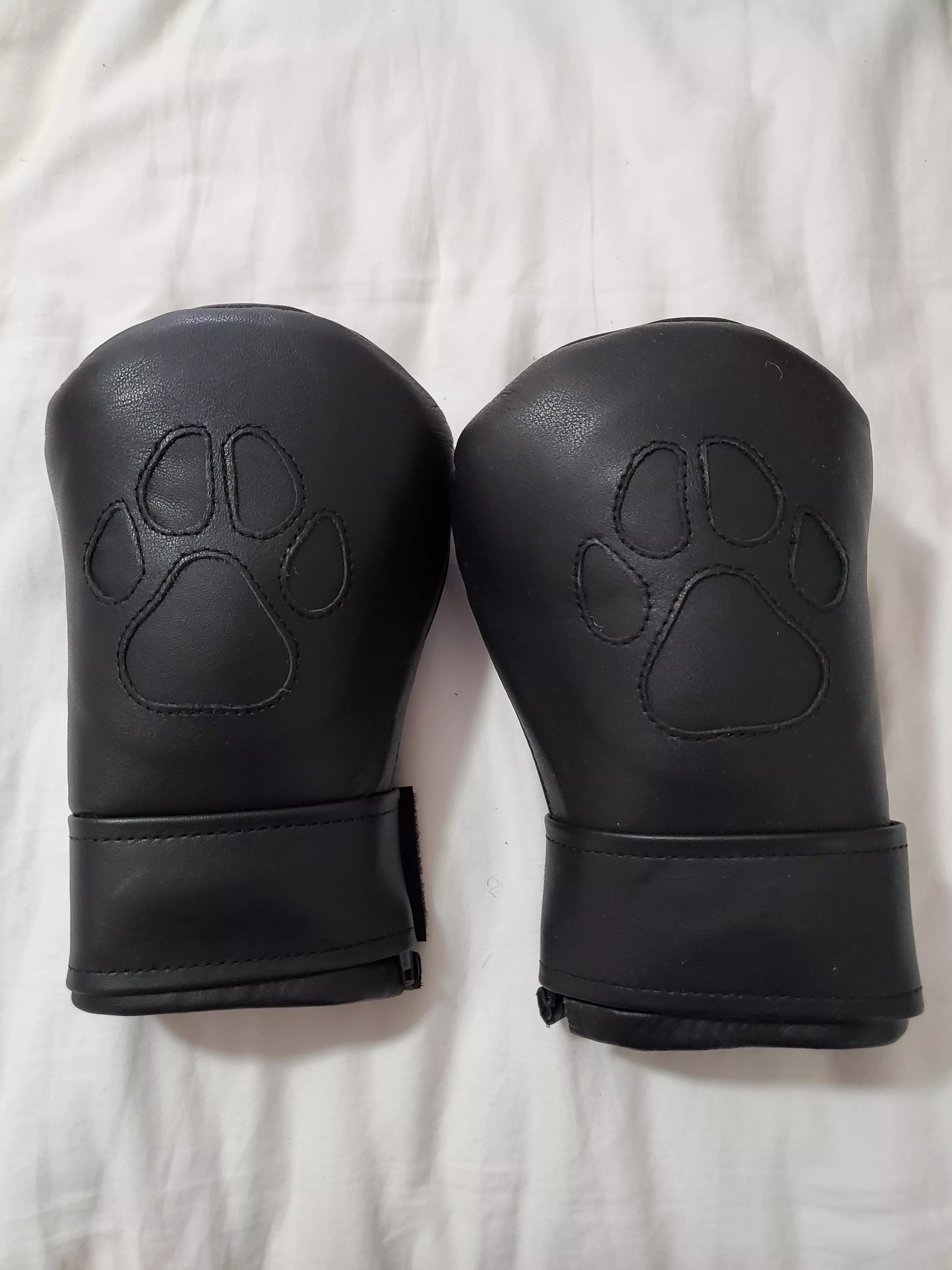 For Sale: Brand New/Unused Leather Padded K9 Mitts (from Mr. S Leather) ($210 w/ Free Shipping)