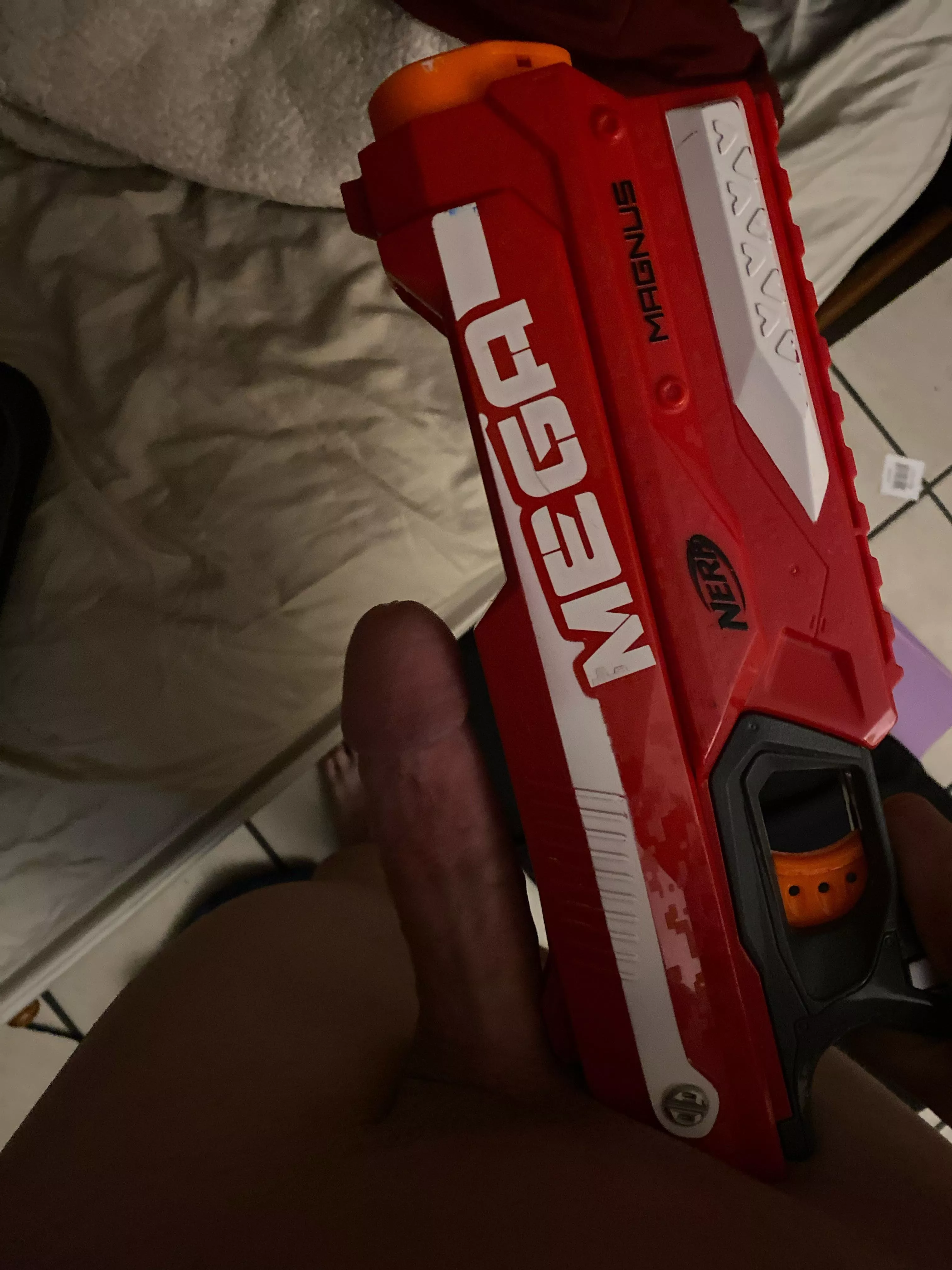 It’s a nerf mega gun