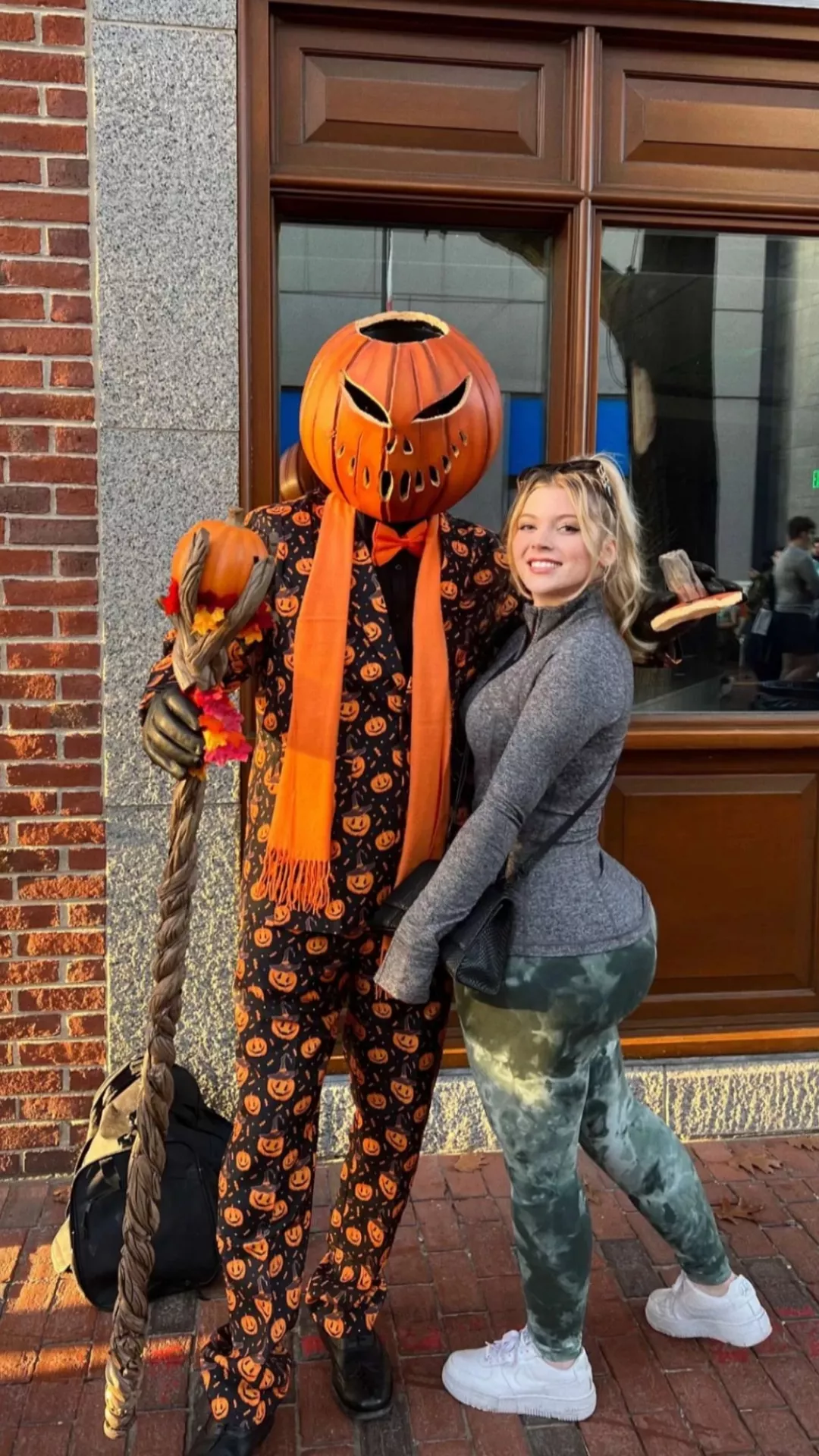 just met pumpkin man