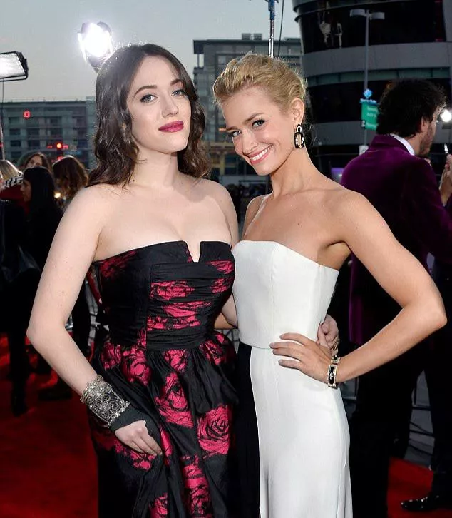 Kat Dennings and Beth Behrs