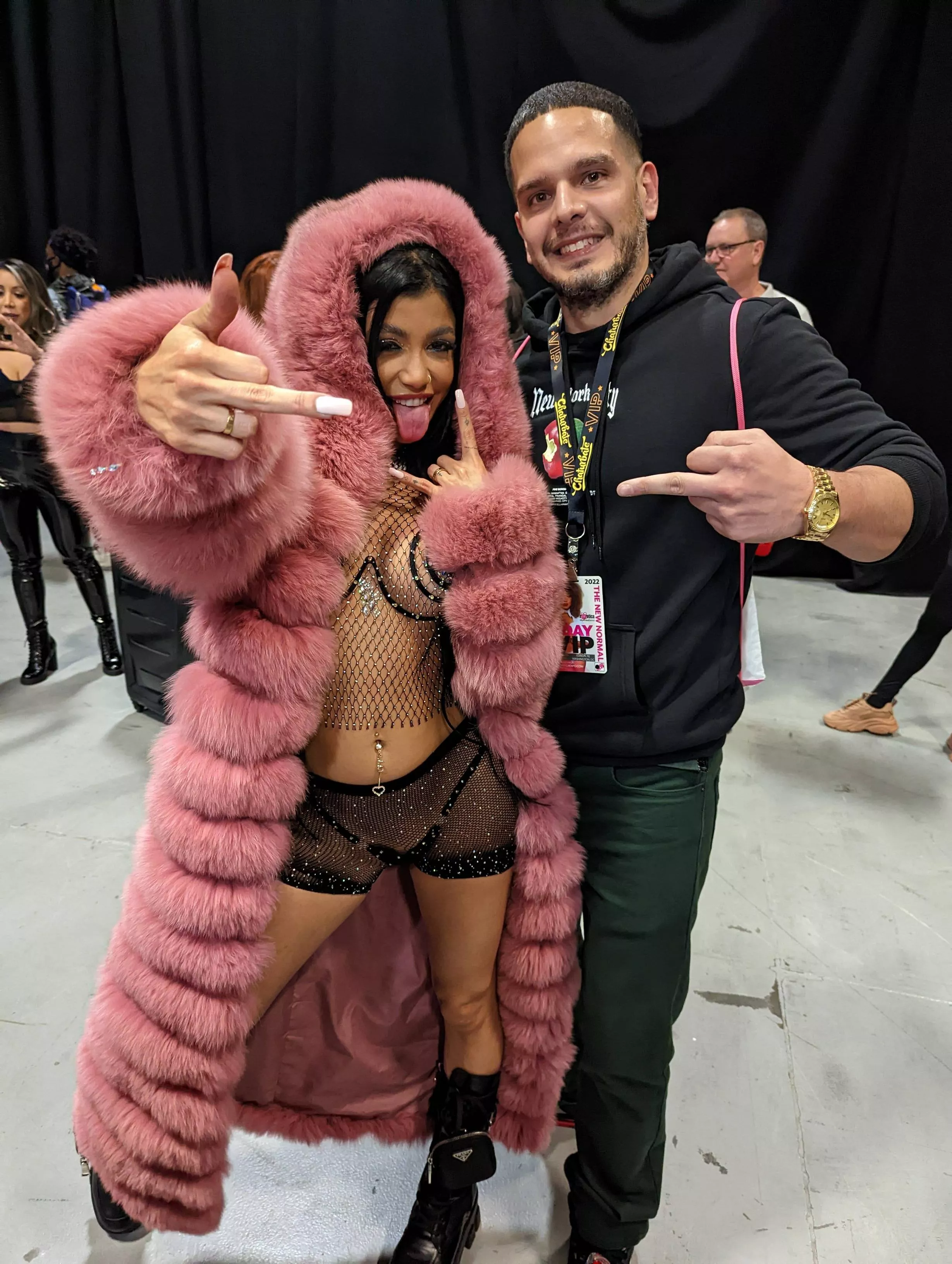 Met Vrod at Exotica Expo