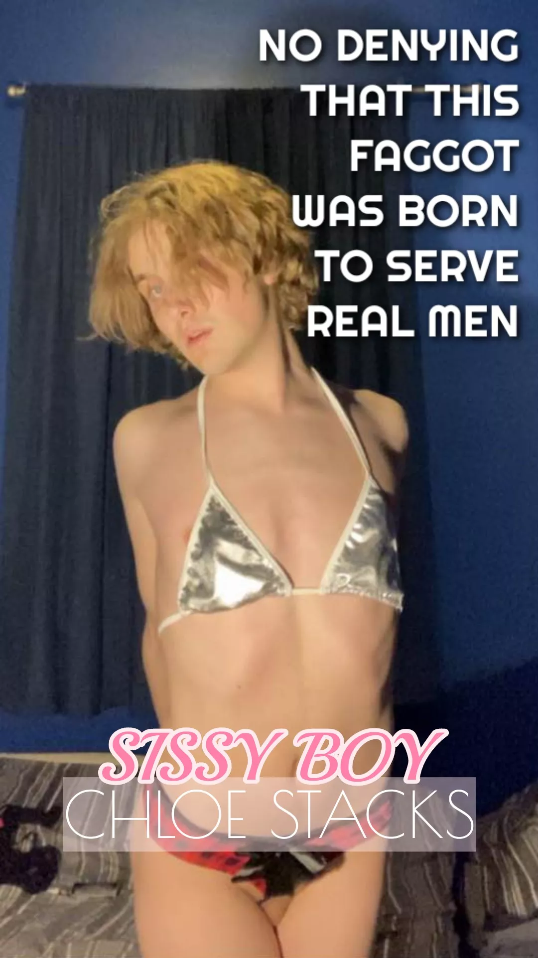 pathetic sissy boy Chloe Stacks