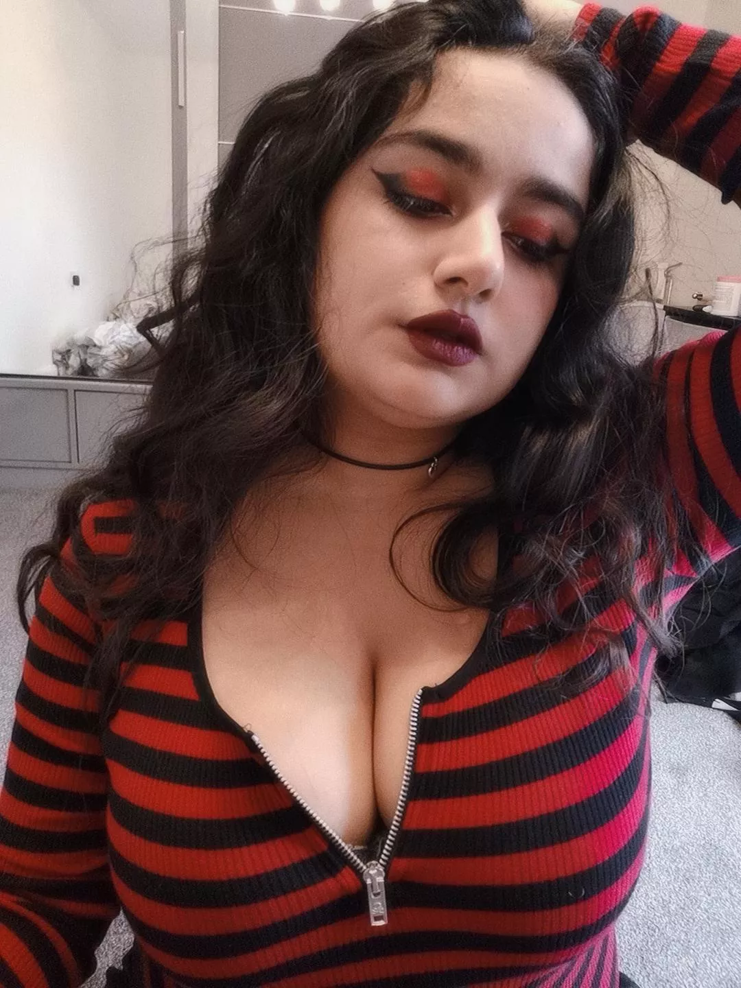 red and black is my favourite combination ❤️🖤