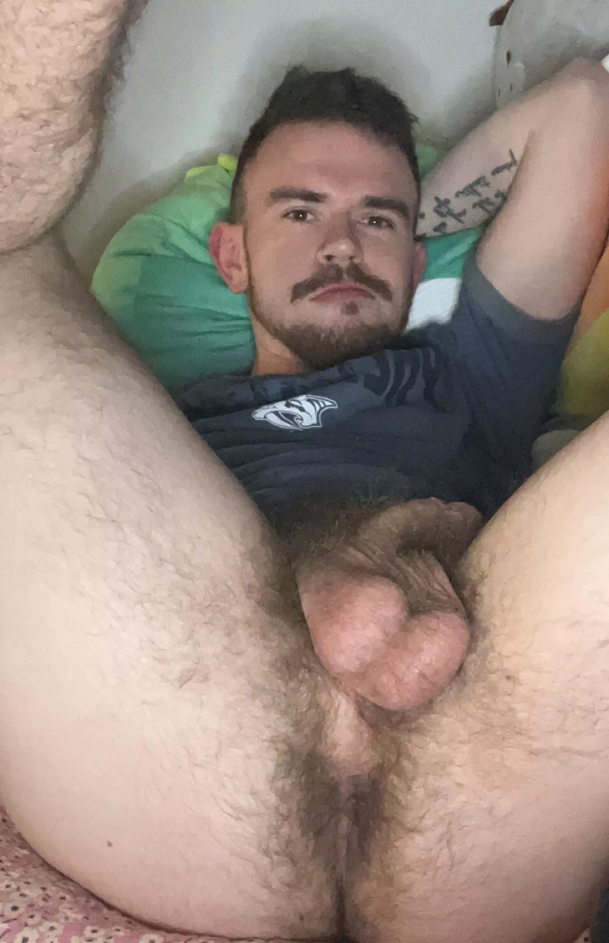 young and hairy