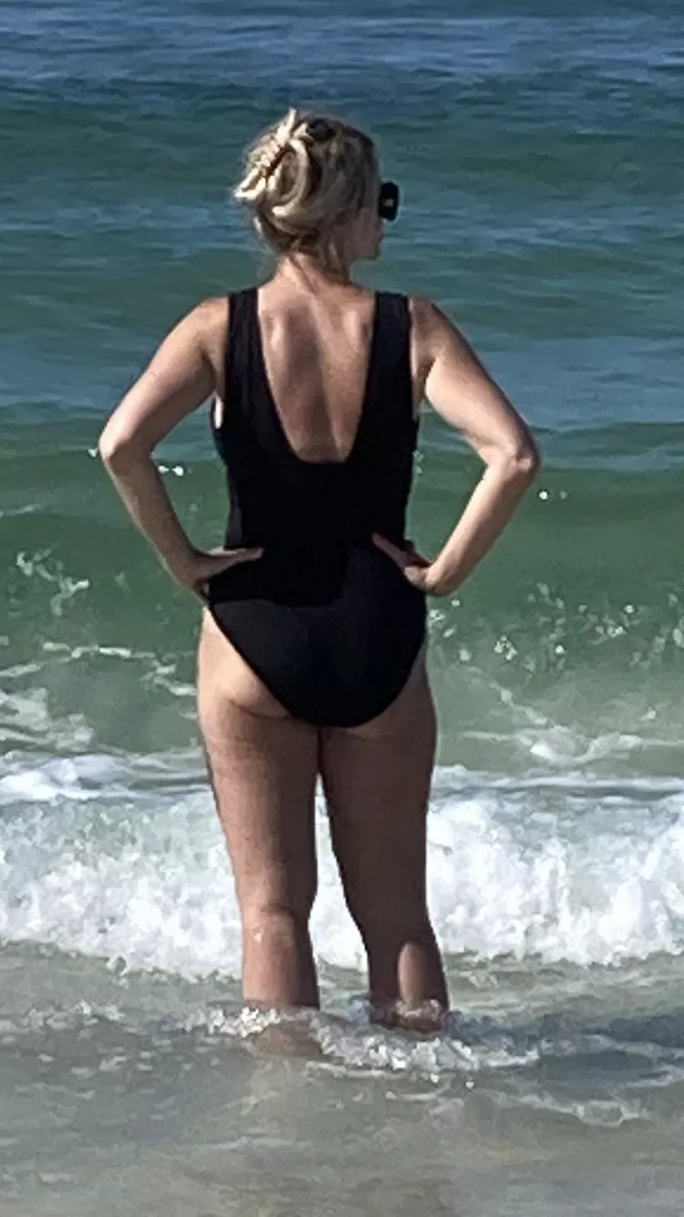 41 wife at the beach recently. Does her body turn anyone else on?