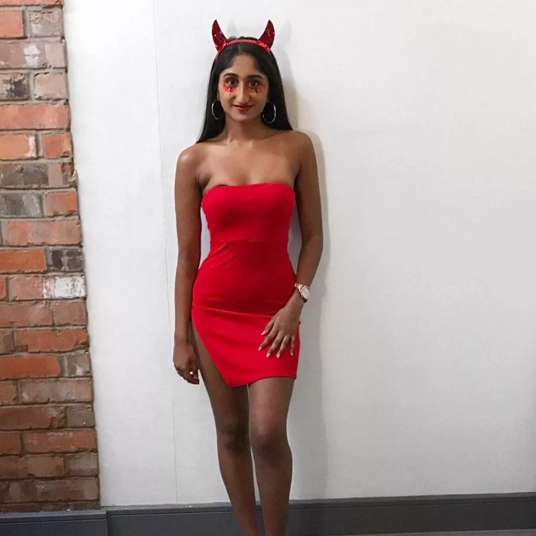 Another Indian devil in red