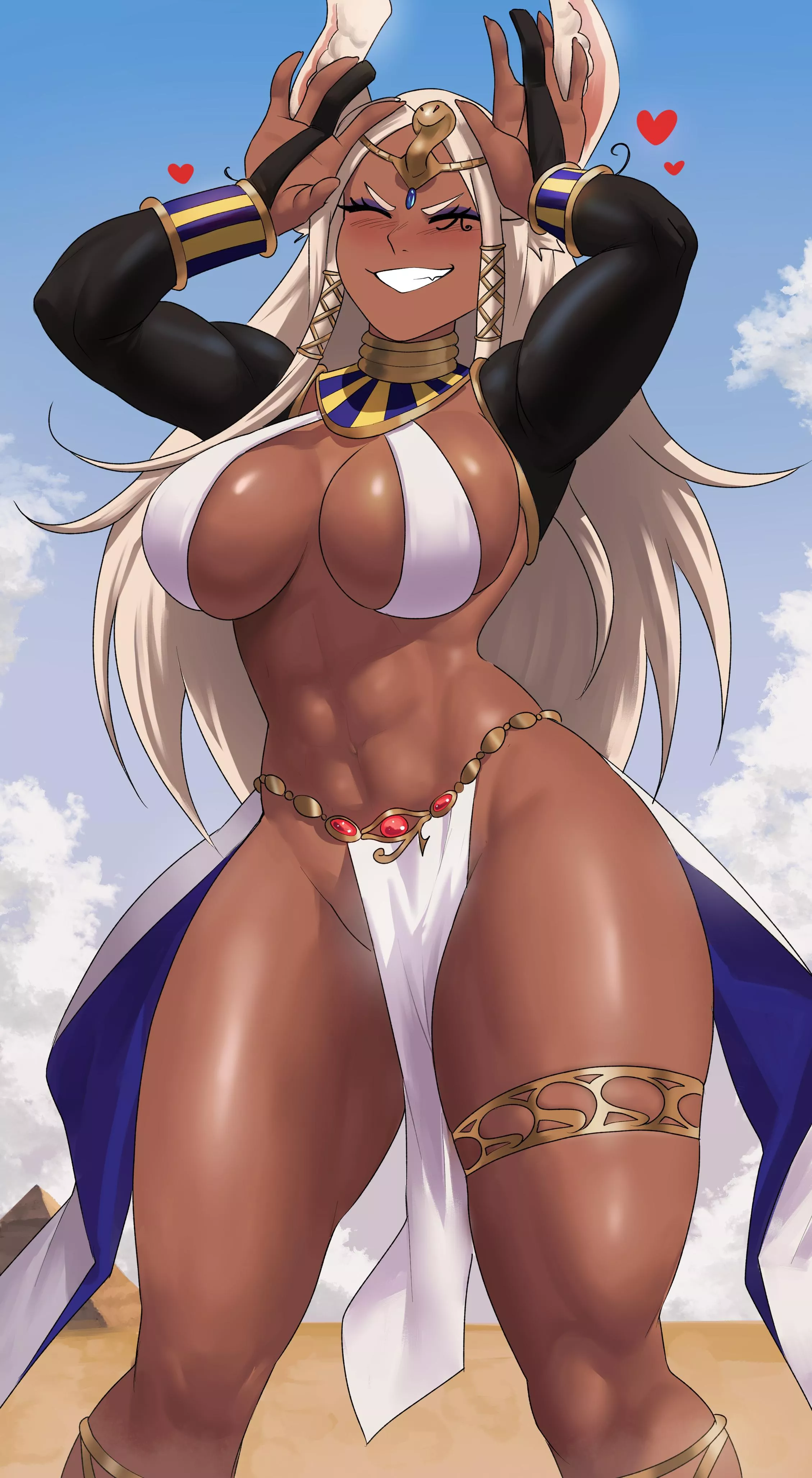 Egyptian Goddess Mirko (Echosaber) [My Hero Academia]