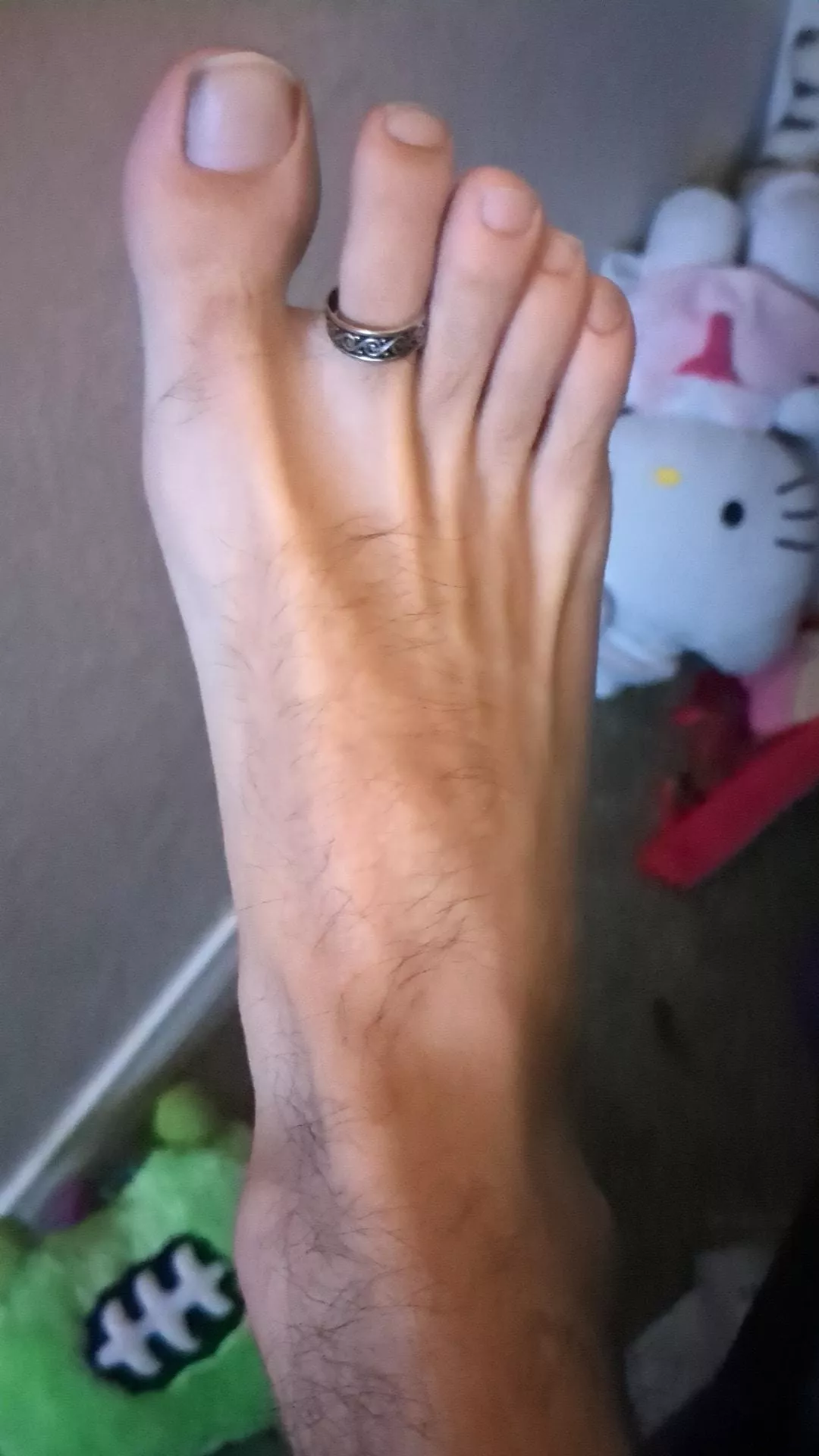 I got myself a toe ring!