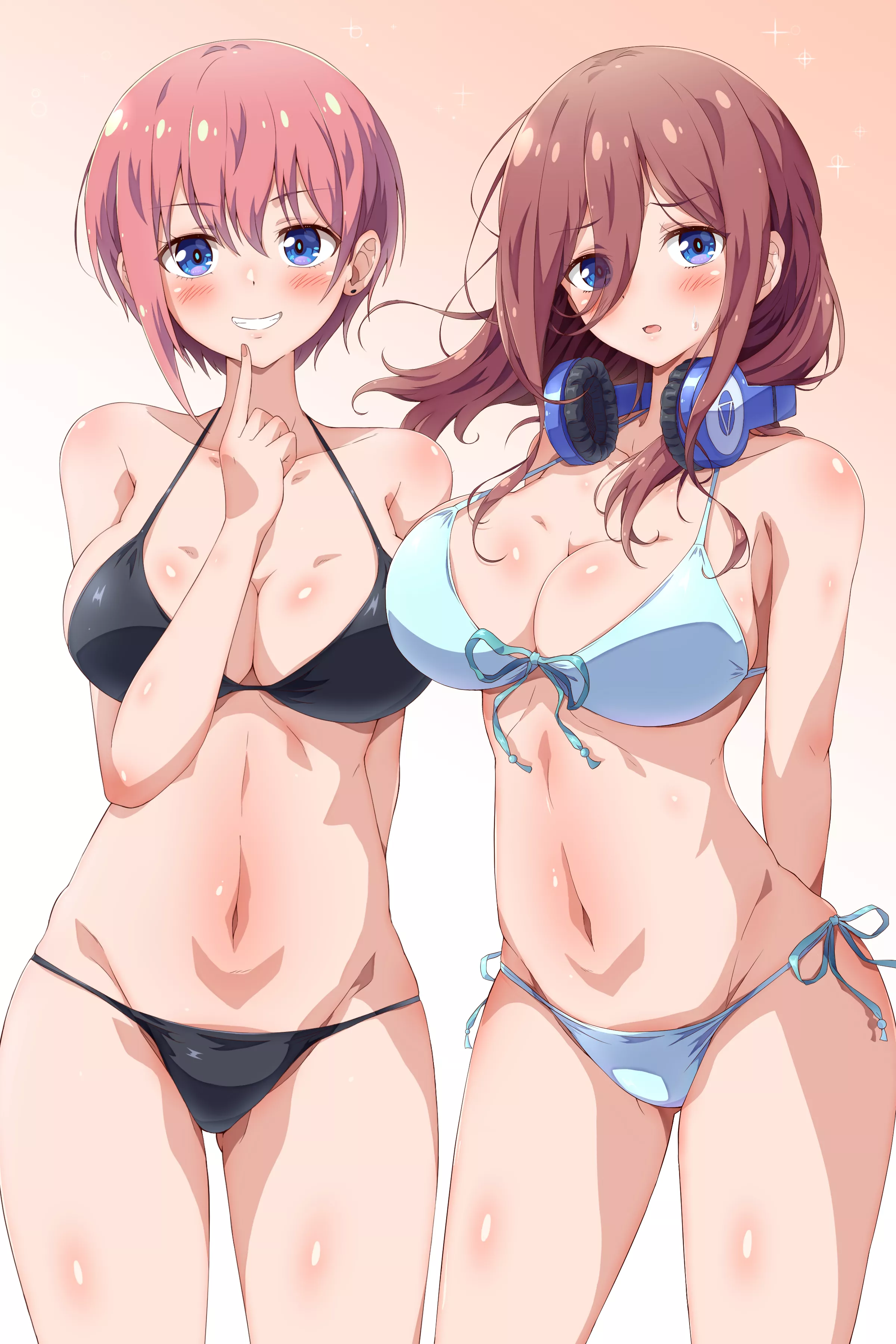 ichika and miku. [Go Toubun No Hanayome]