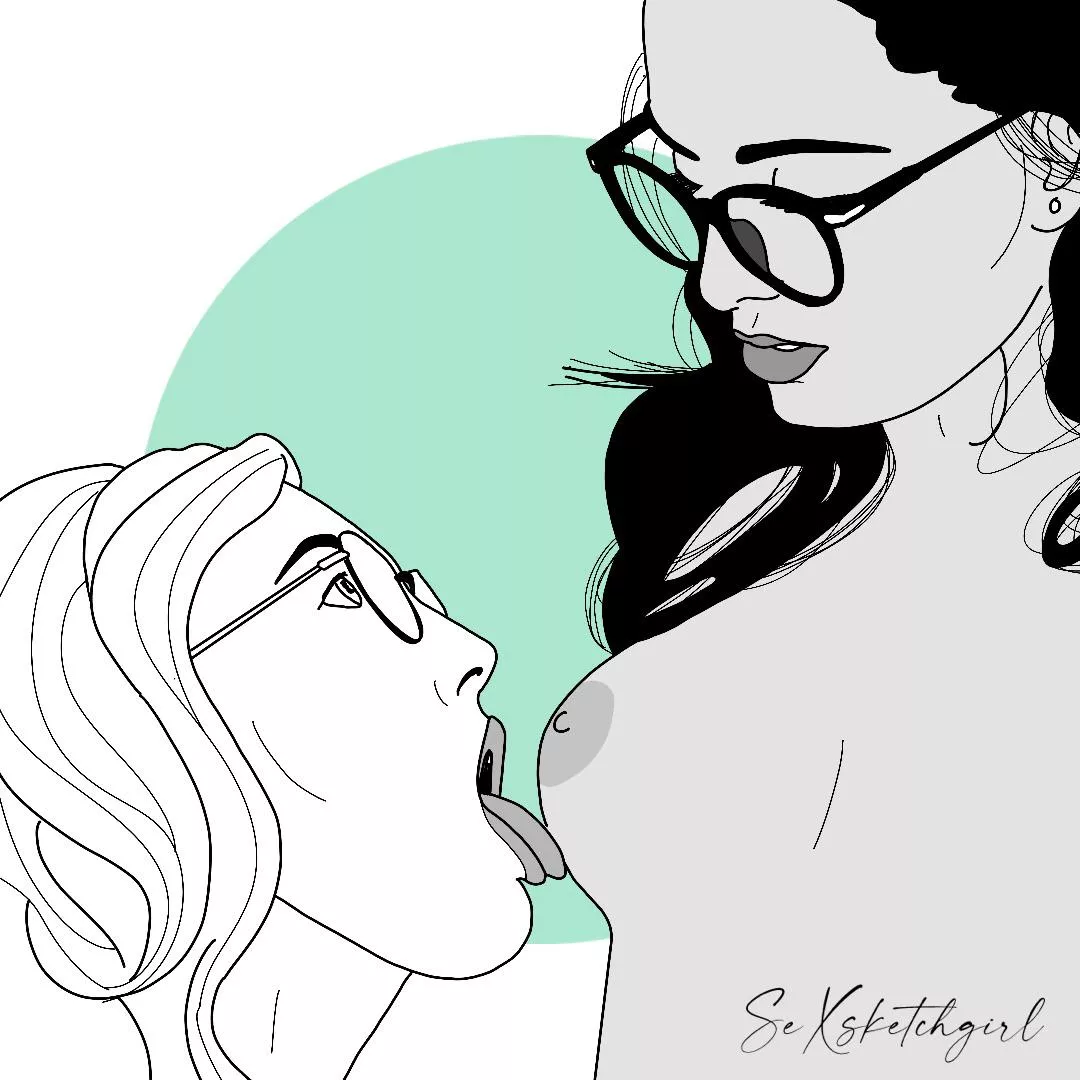 Nerdy girls (by Sexsketchgirl)