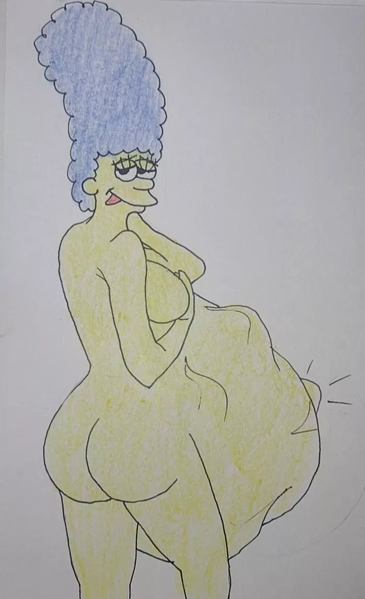 Thoughts on this pregnant Marge Simpson hentai drawing?