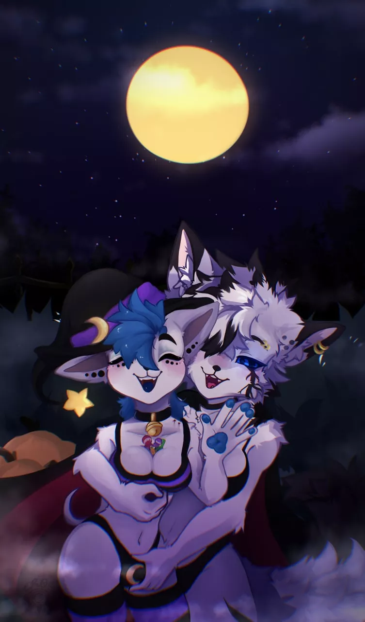 Trick or treat ~ ðŸŒ• [ART BY EROSKYI (Me)]