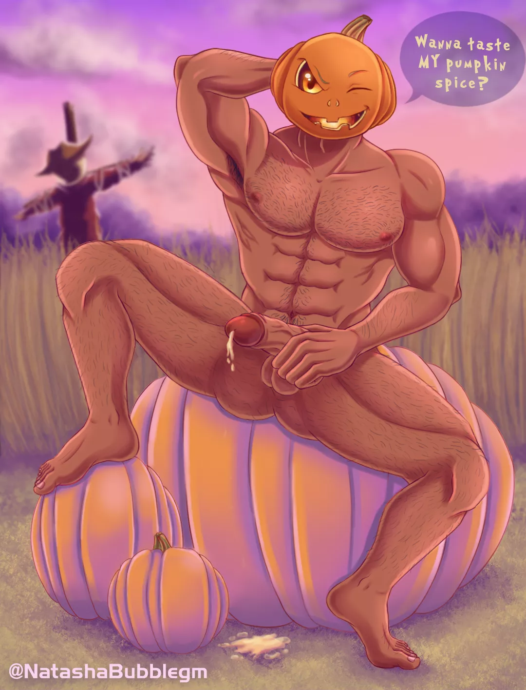 Was a bit unsure whether I should post this after seeing so many similar ideas, but decided to post it anyways! After all, there's no such thing as too many sexy Jack-O-Lanterns ðŸŽƒ