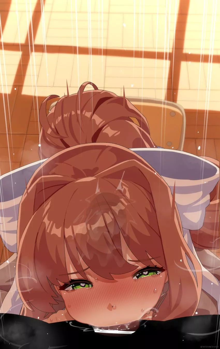 What happens when it's just Monika