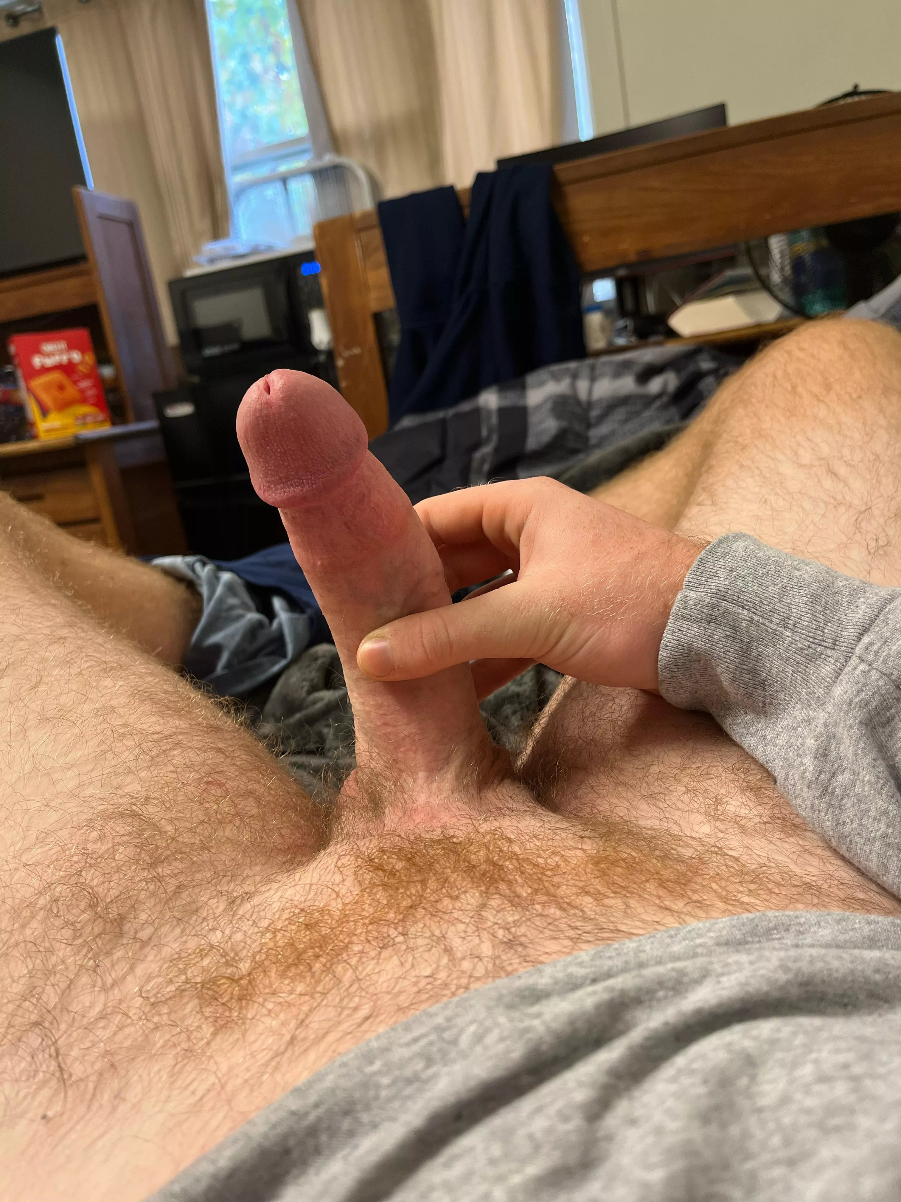 Who wants a cream pie from this cock? 😈