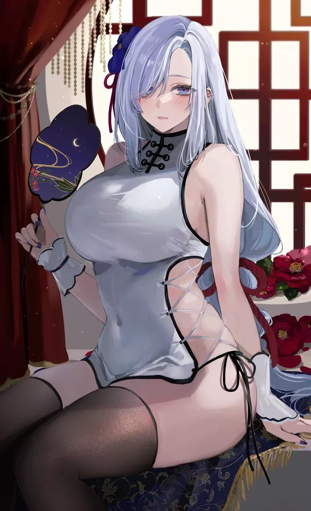 China Dress Shenhe [Genshin Impact]