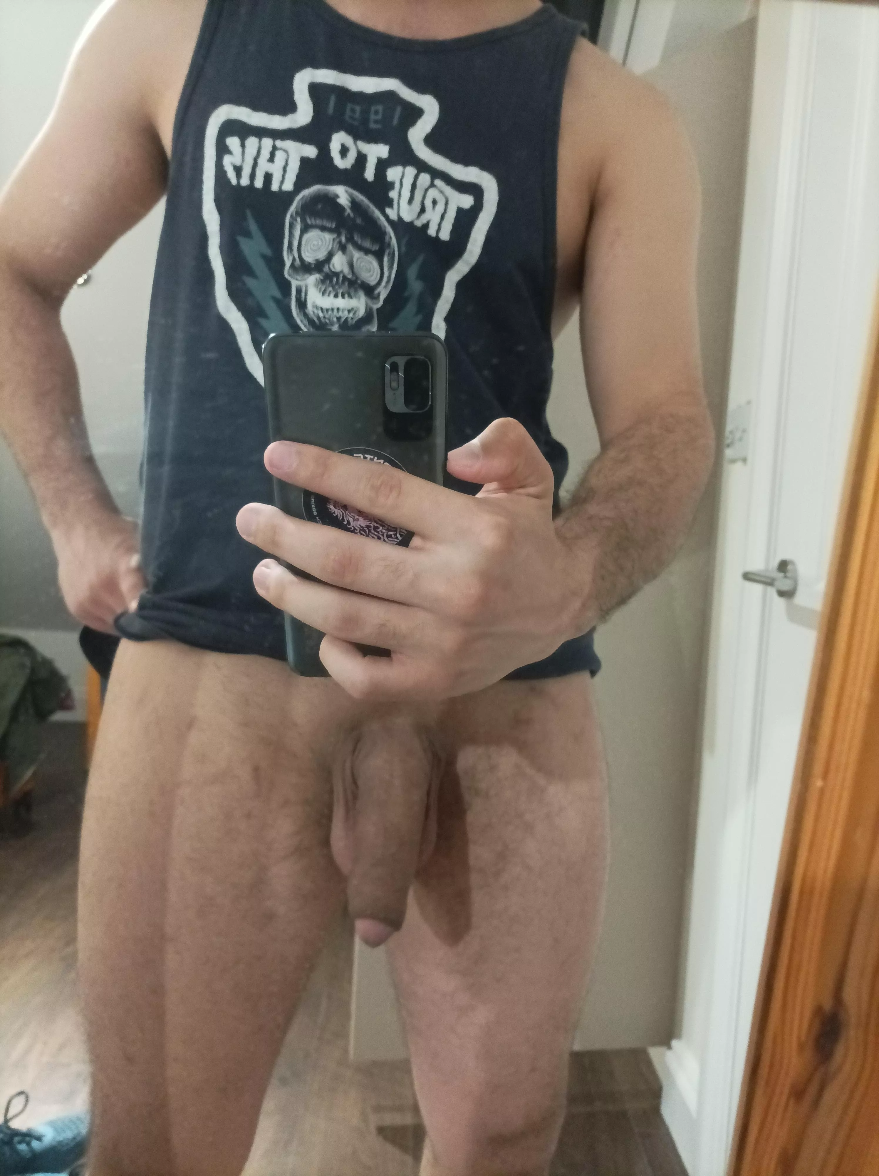 Huge Cock Going Commando to the Gym 😈