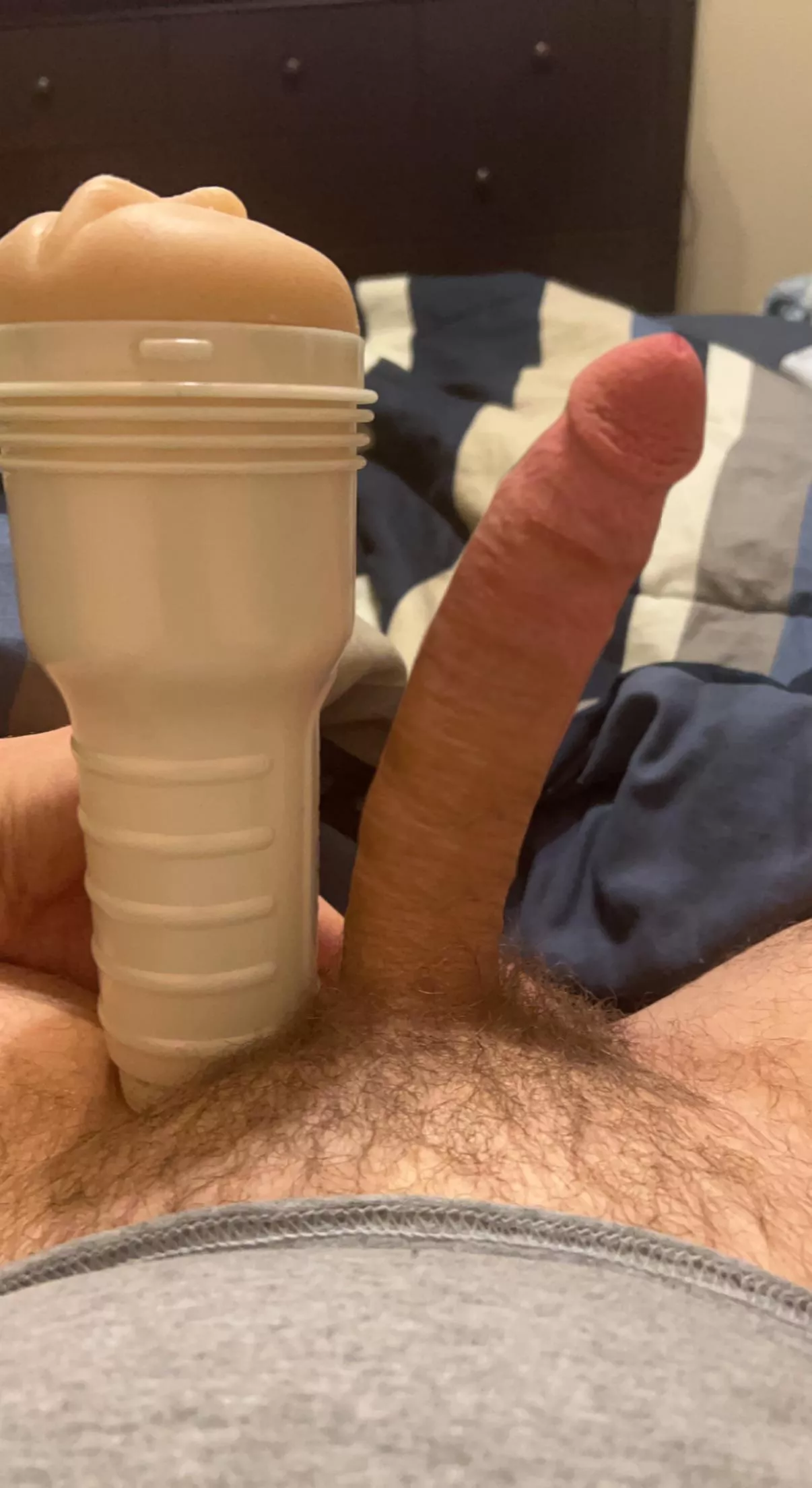 I can almost go all the way through my Fleshlight