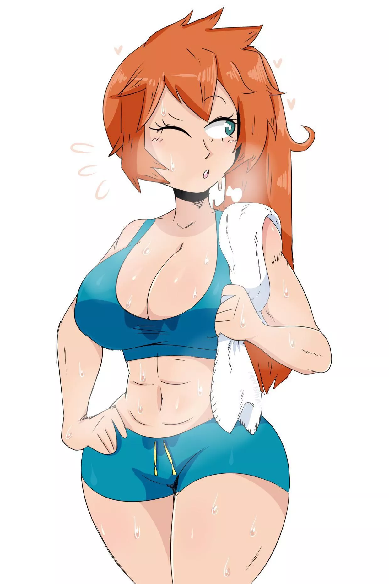 Itsukaâ€™s big sweaty breasts (JinuSenpai) [My Hero Academia]