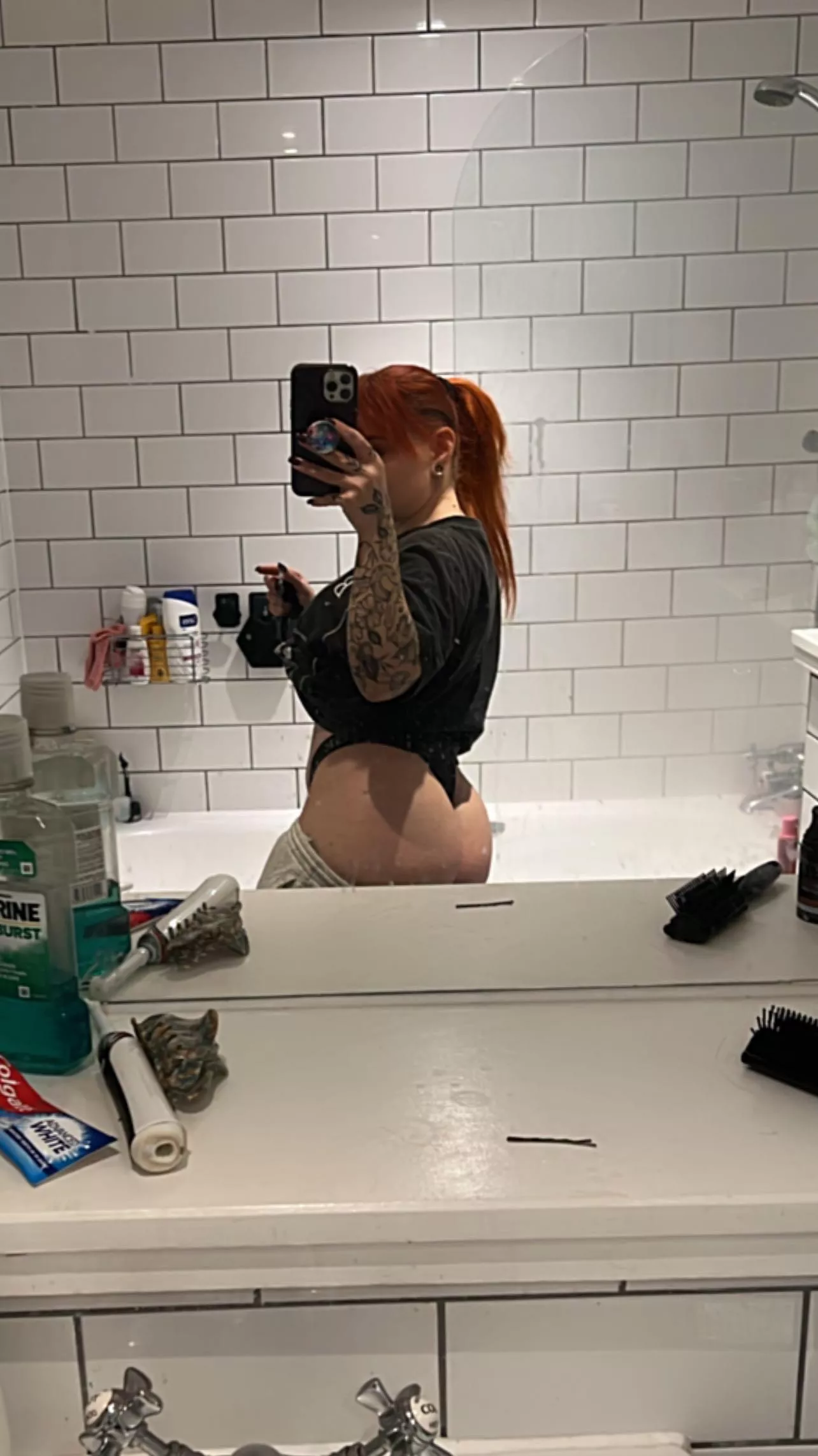 Just some bathroom booty