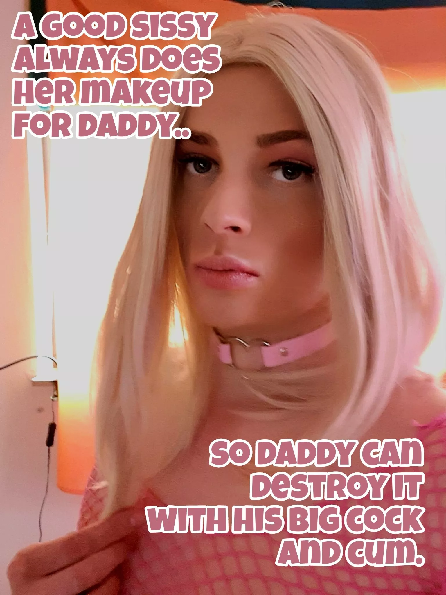 Please ruin my make up Daddy🥺