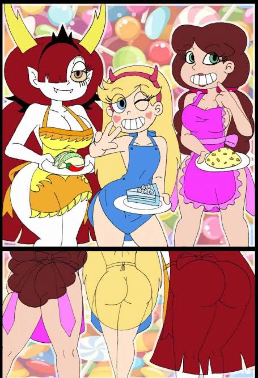 Star vs the forces of evil i found online