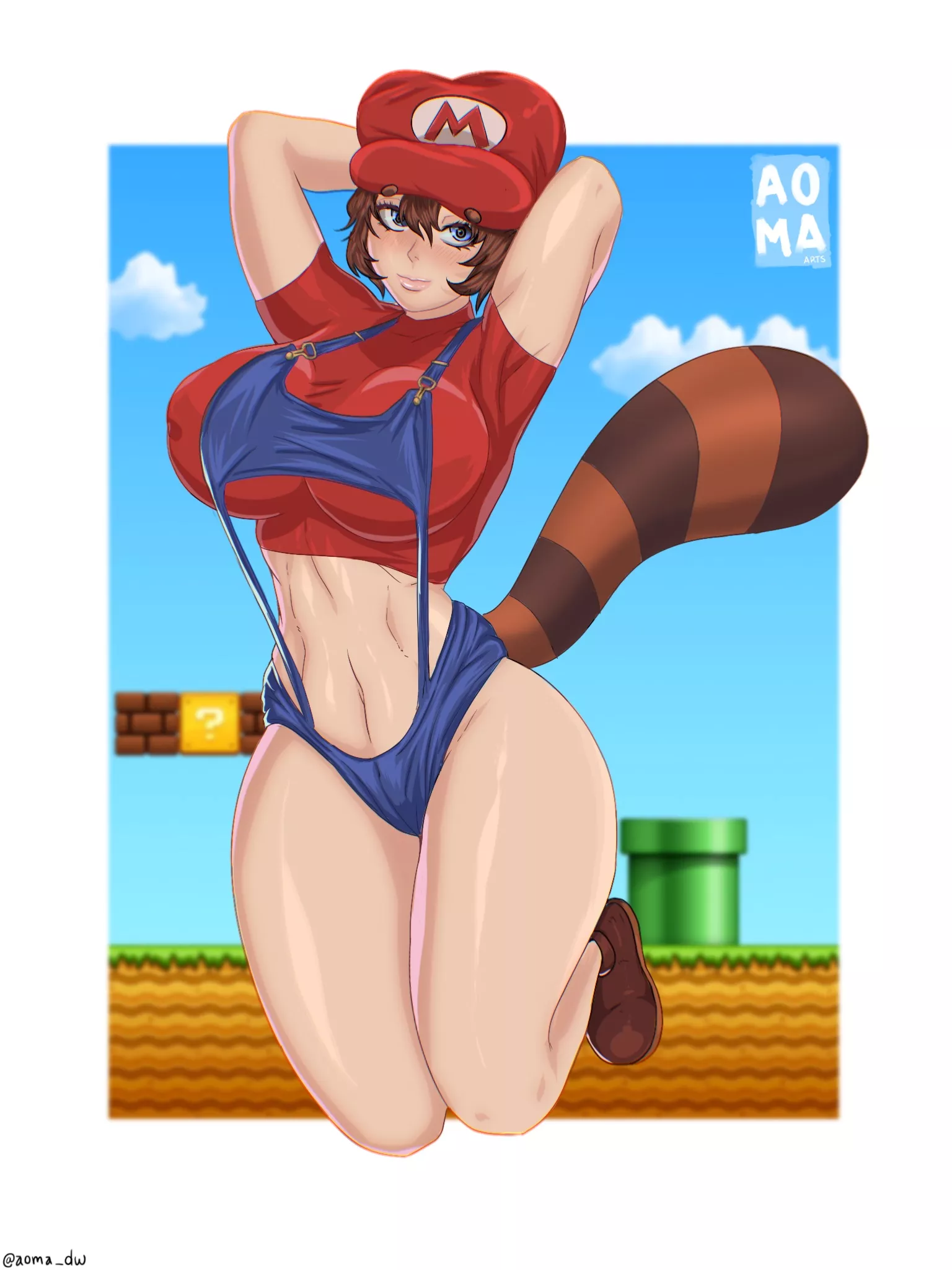 Tanooki Mario Female (Aoma)