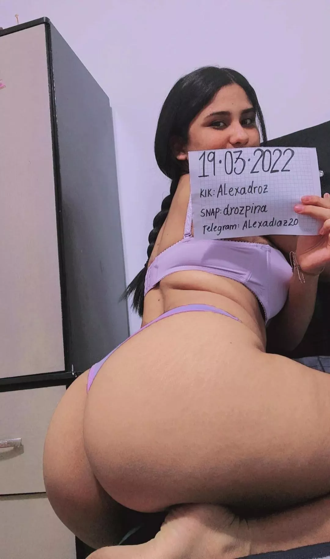 19 [F] Hi love, I'm a beautiful, very horny Latina ðŸ€ SELLING ðŸ€ I have a Dildo ðŸ€ [Sexting] ðŸ€ [GFE] ðŸ€ [Video call] ðŸ€ [Live Oral Sex] ðŸ€ [Custom videos] ðŸ€ Add me KlK @Alexadroz ðŸ€ $nap @drozpina ðŸ€ Telegram @Alexadiaz20 â£ï¸