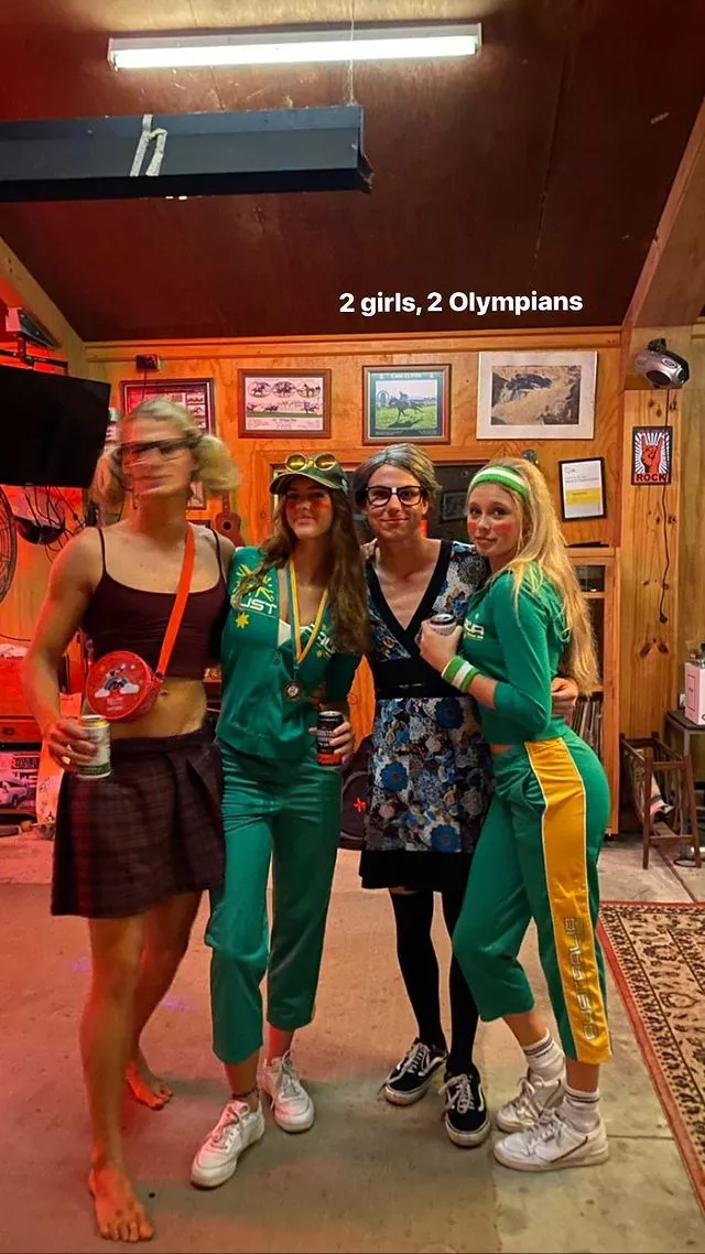 2 girls, 2 Olympians