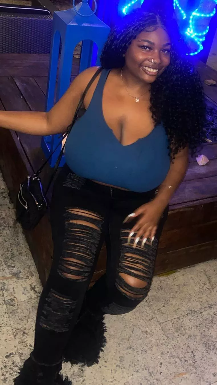 21 year old busty Black/Ebony friend