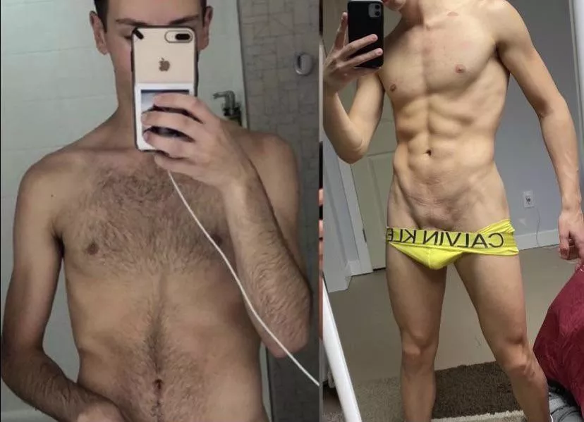 (22) Rate my 3 months transformation 1-10 âœ…