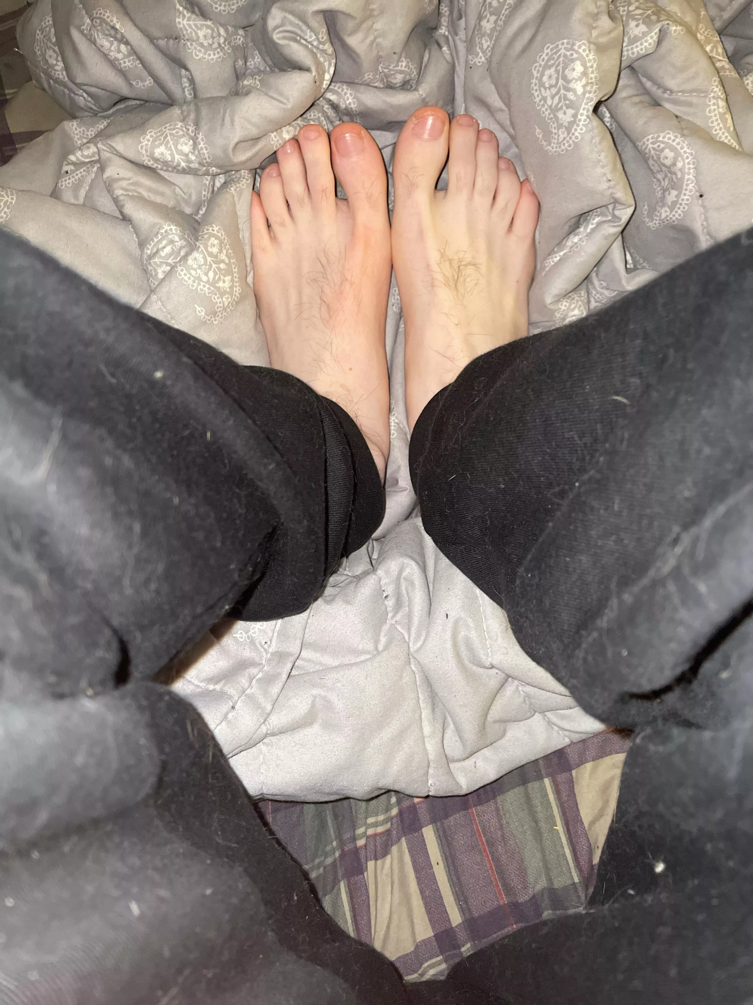 23 Who wants to see more of my 10 inch feet?