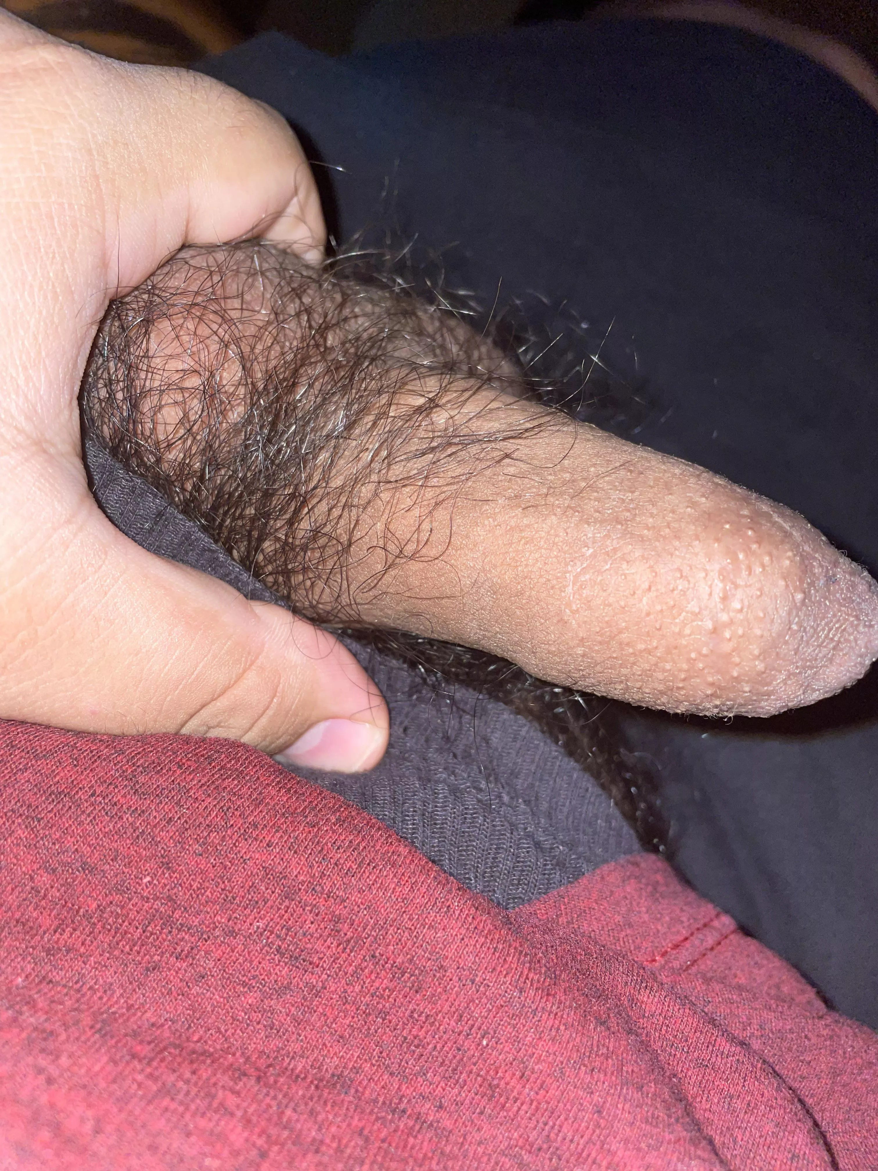 (24) my 2nd time posting my penis and seeing nice compliments made me harder, if you guys prefer my dick shaved let me know and next time I post it will be shaved