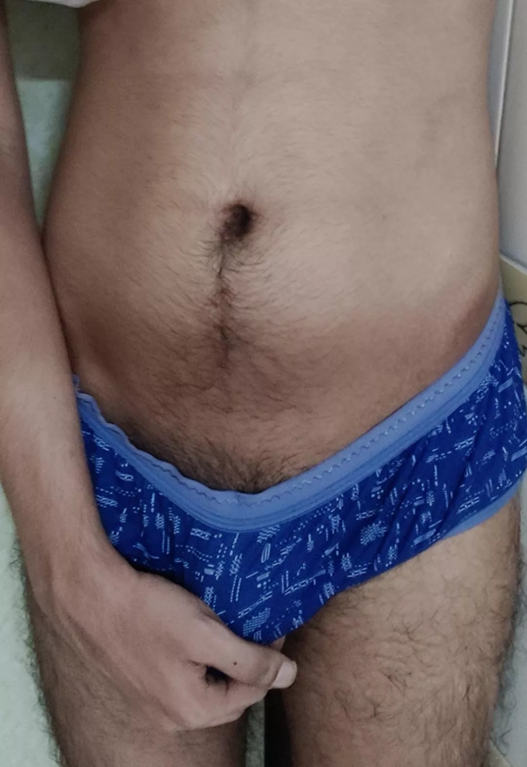 24M wearing my mom's panty