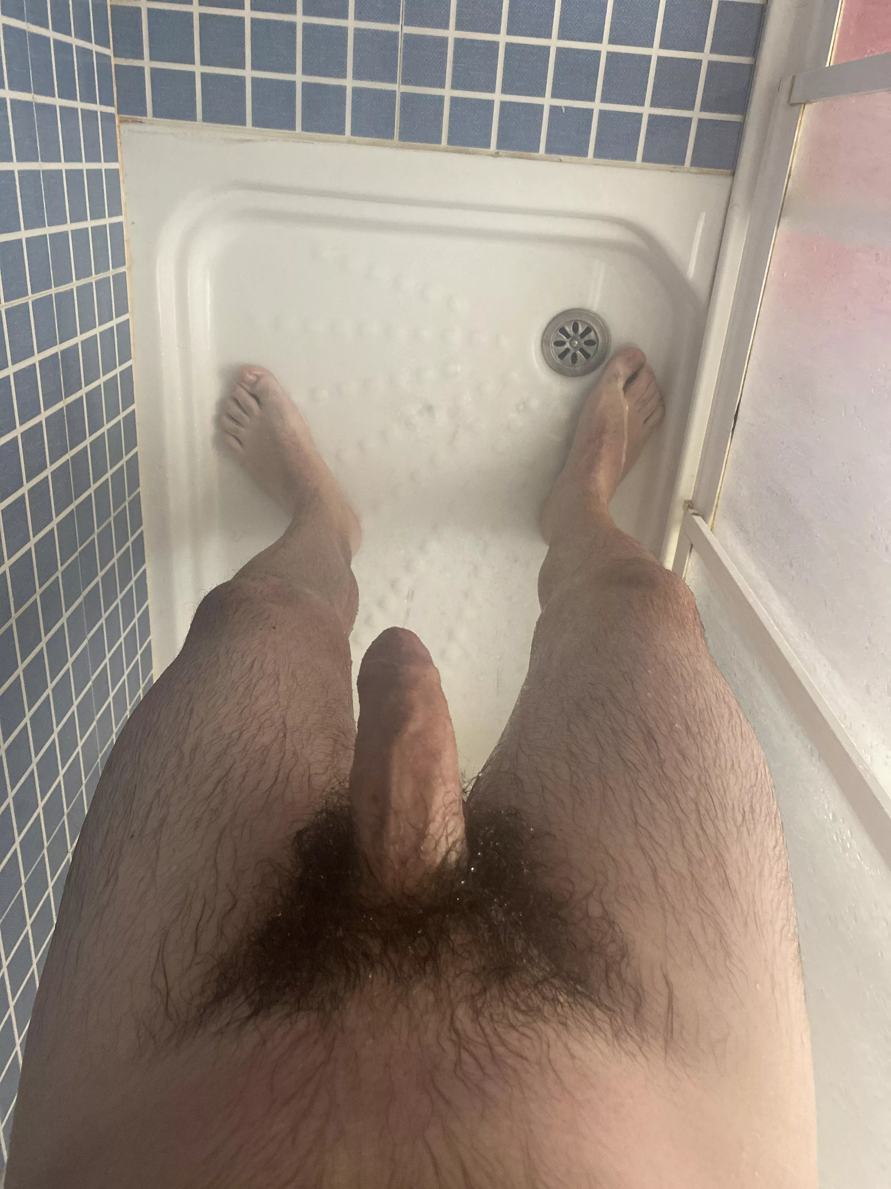 27 having a shower... comments are welcome