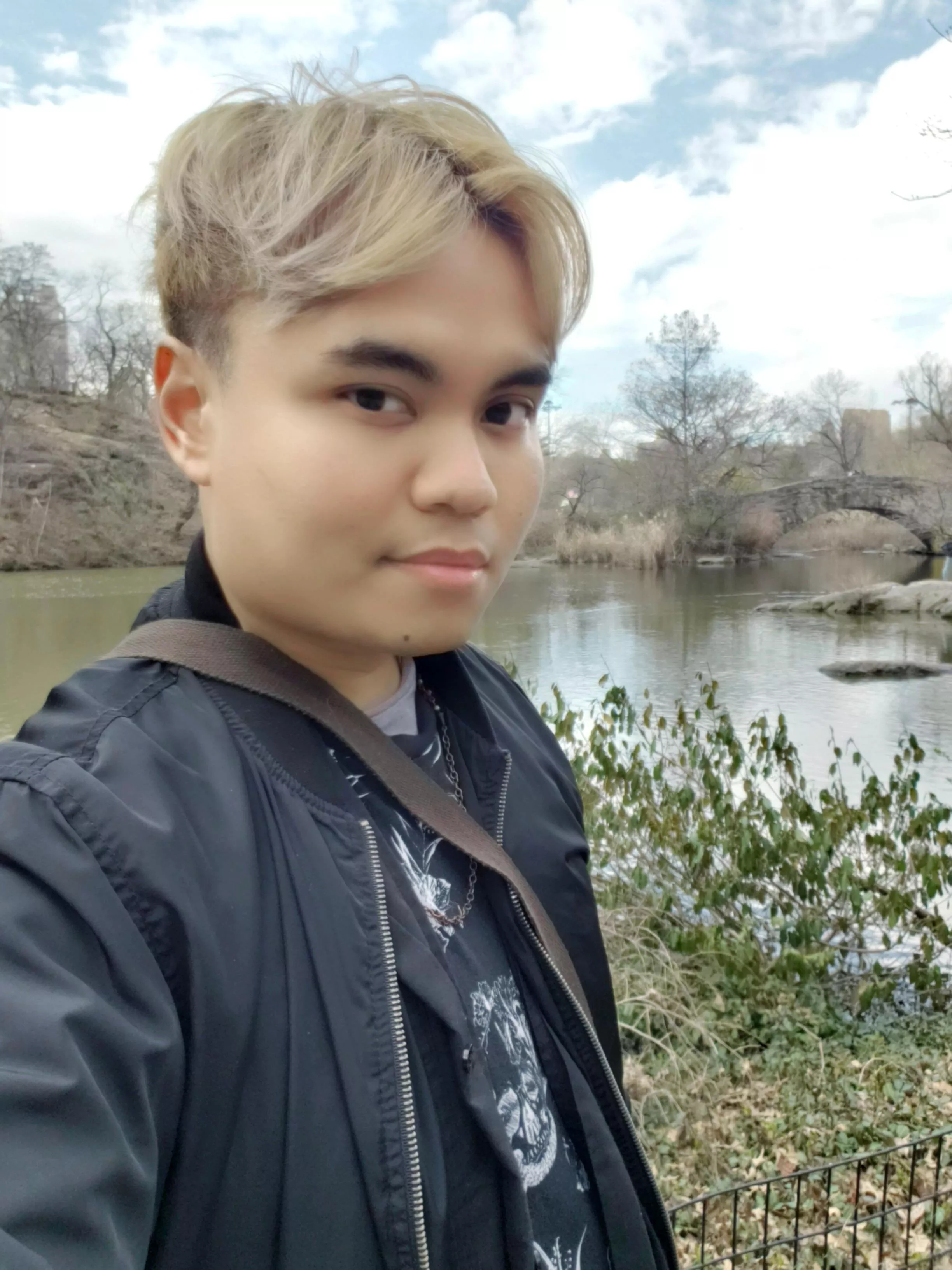 27, Indonesian, visiting New York City from DC.