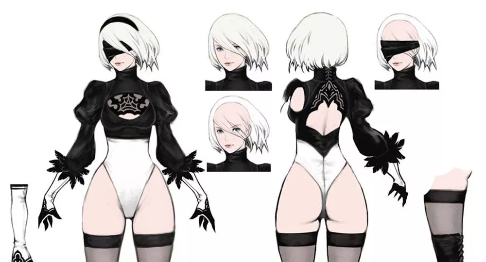 2B concept art