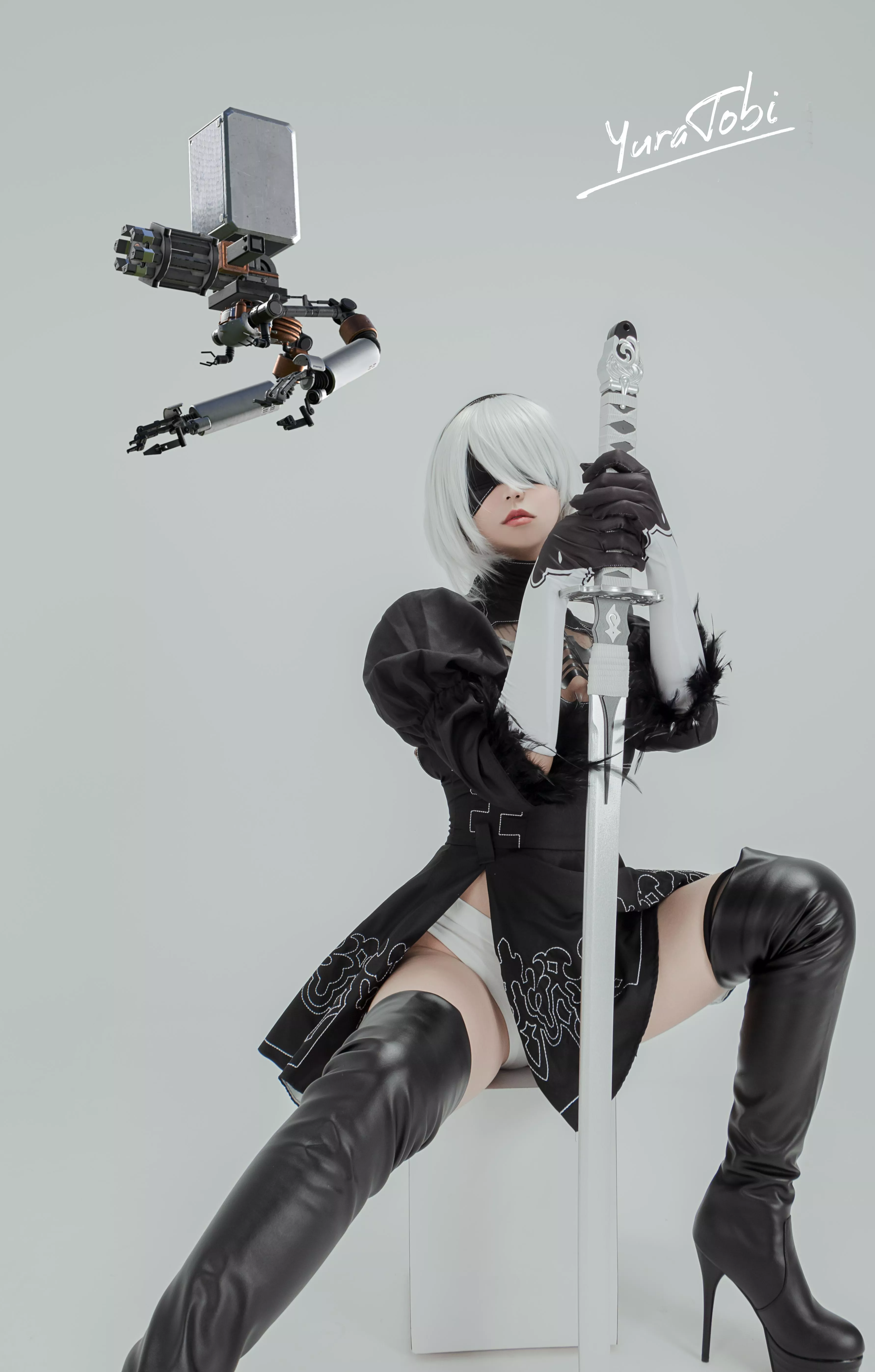 2B From Nier Automata - by Yuratobii