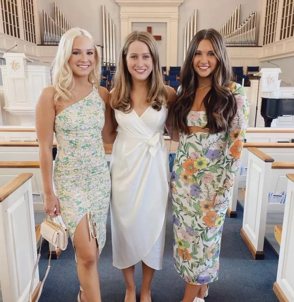 [3] Faithful babes. Choose one to walk down the aisle