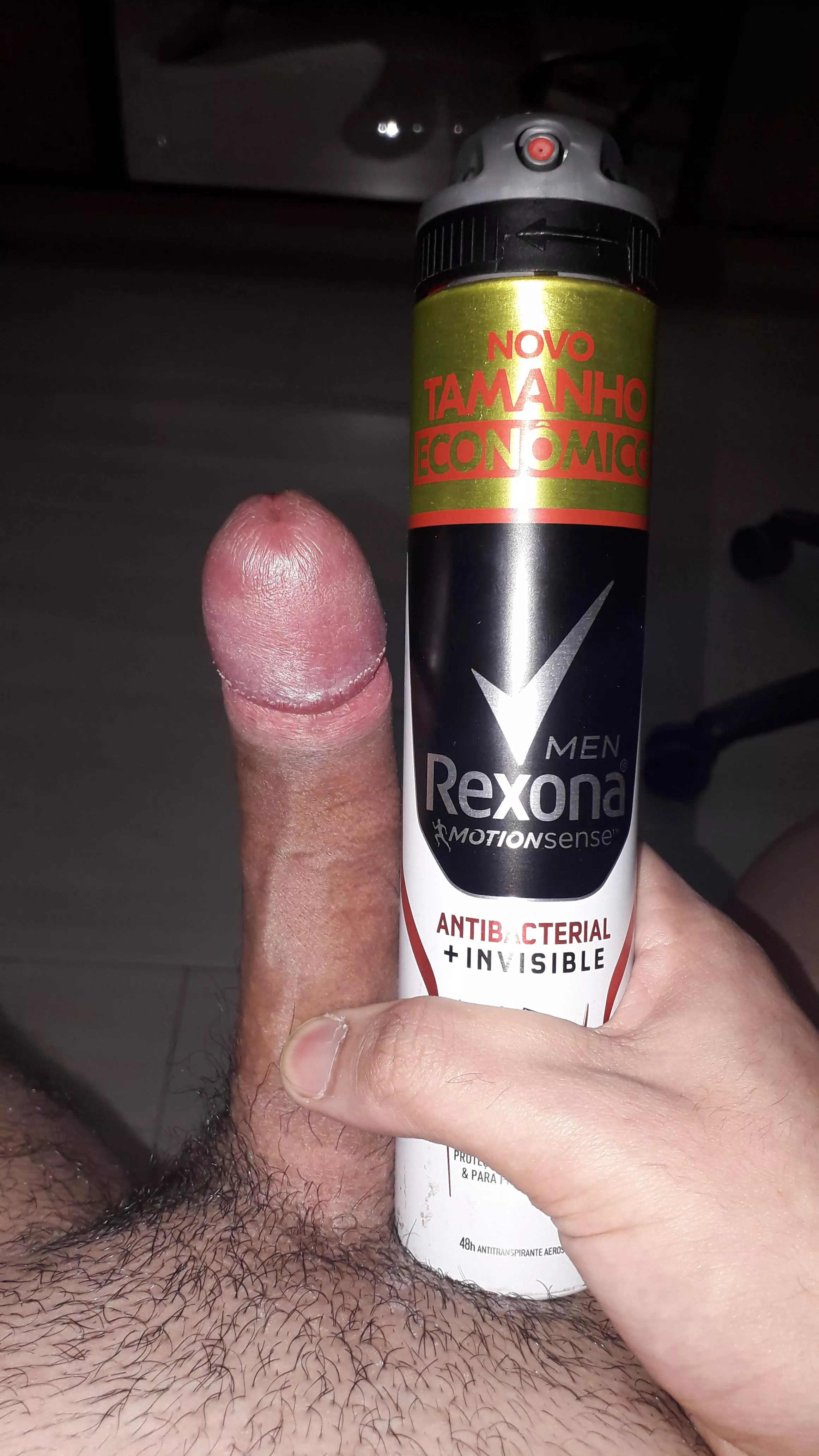 30 cm can, and my cock