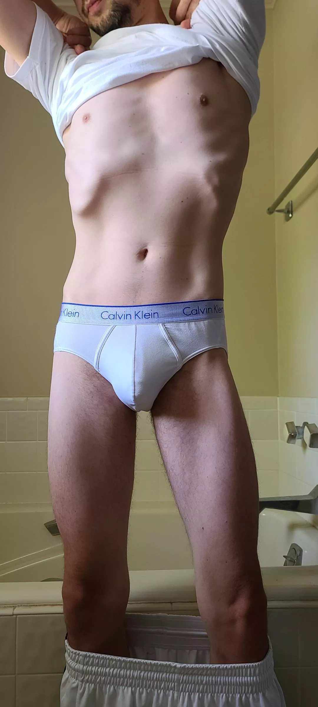 33 in briefs, how do I look?