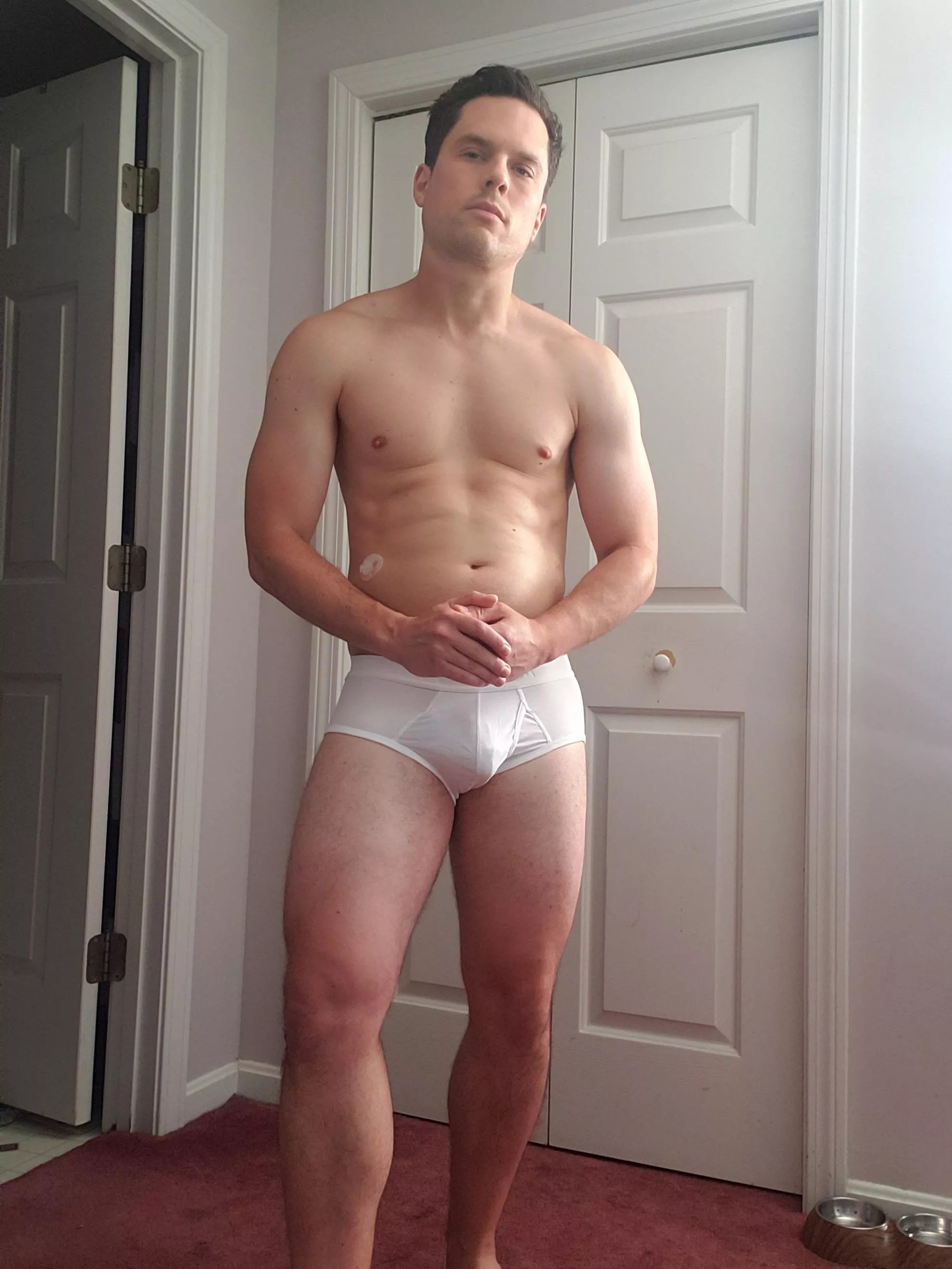 [34] my white briefs, again