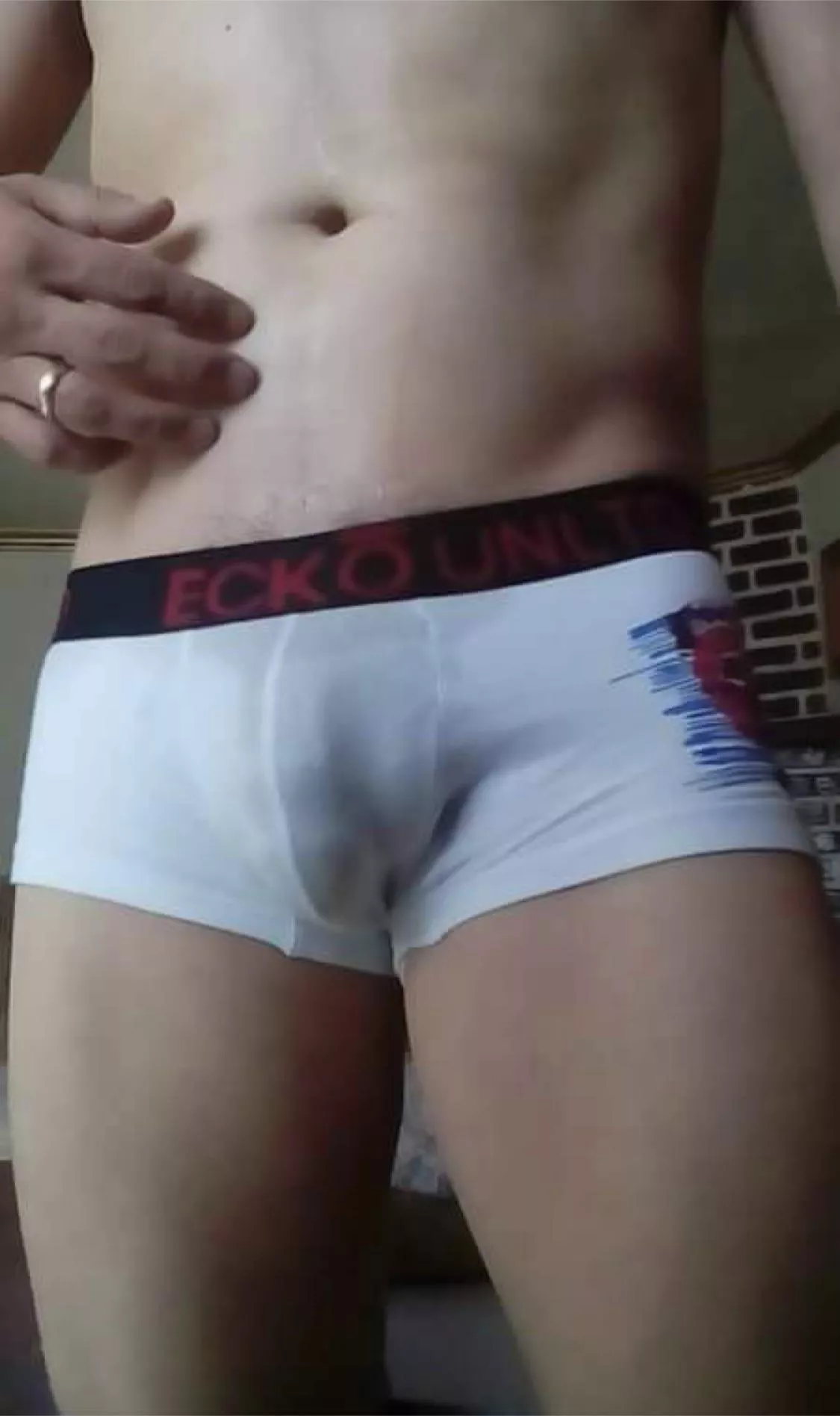 35. Dad in boxer briefs